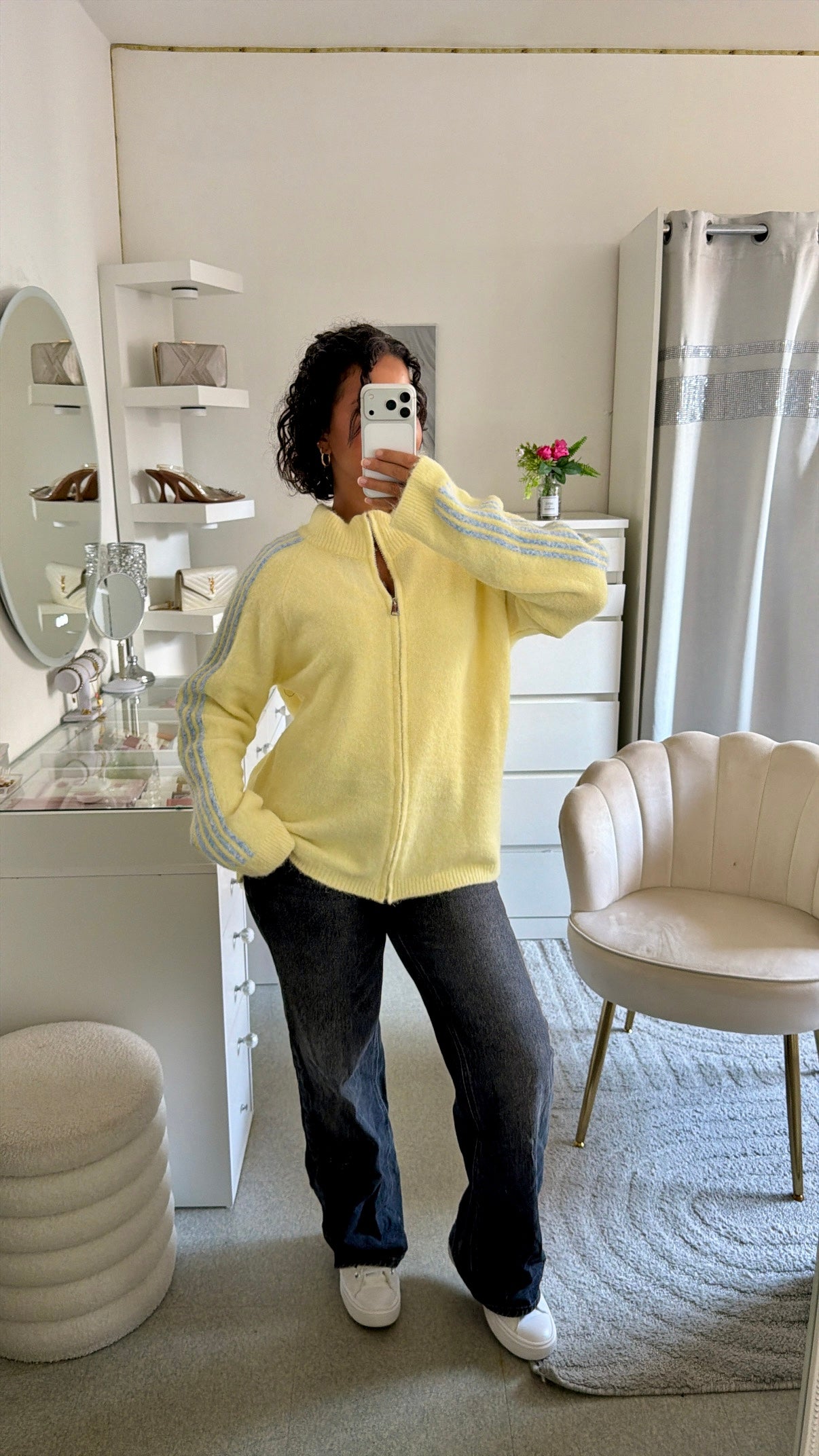Gilet Lana en jaune