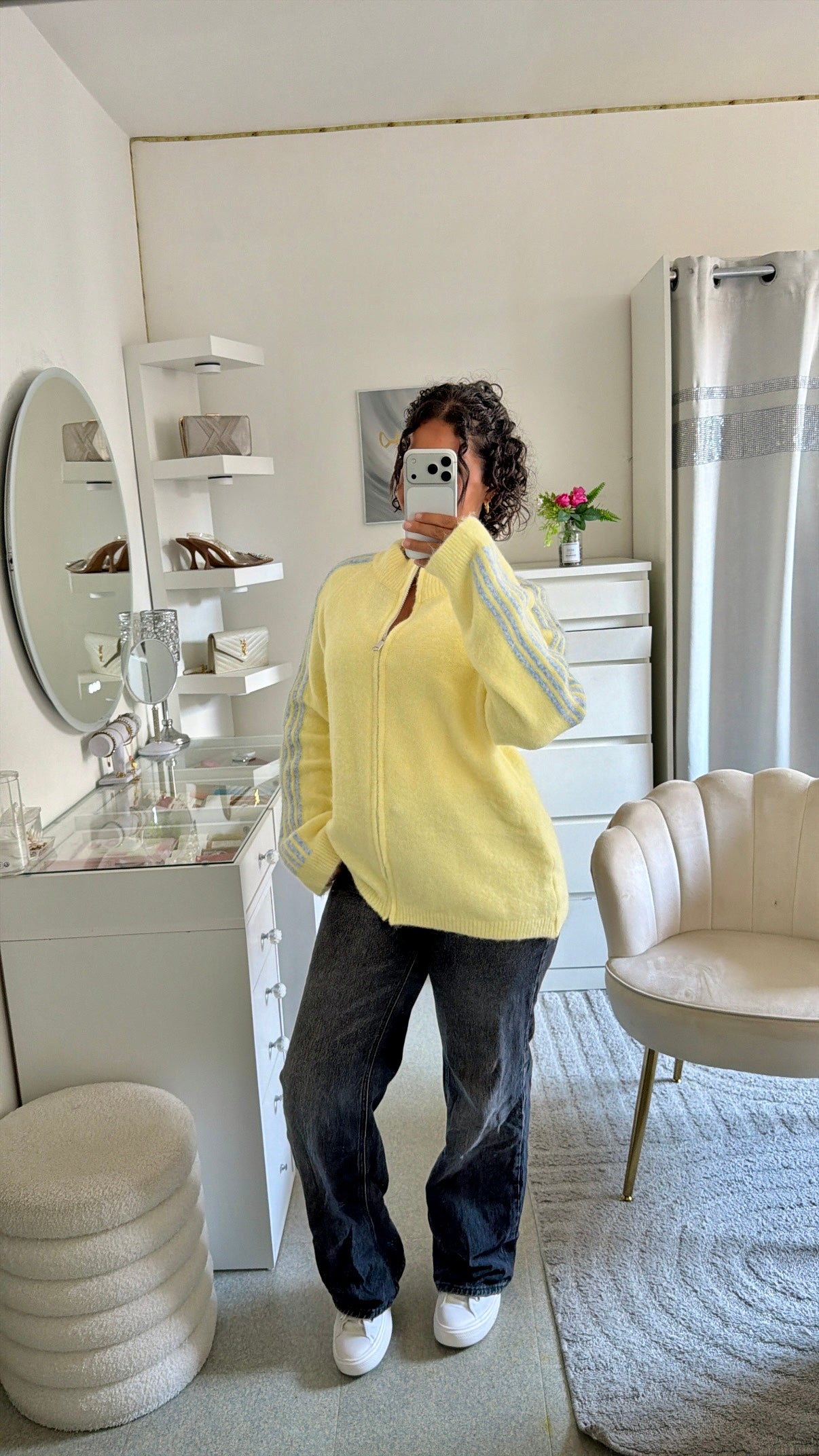 Gilet Lana en jaune