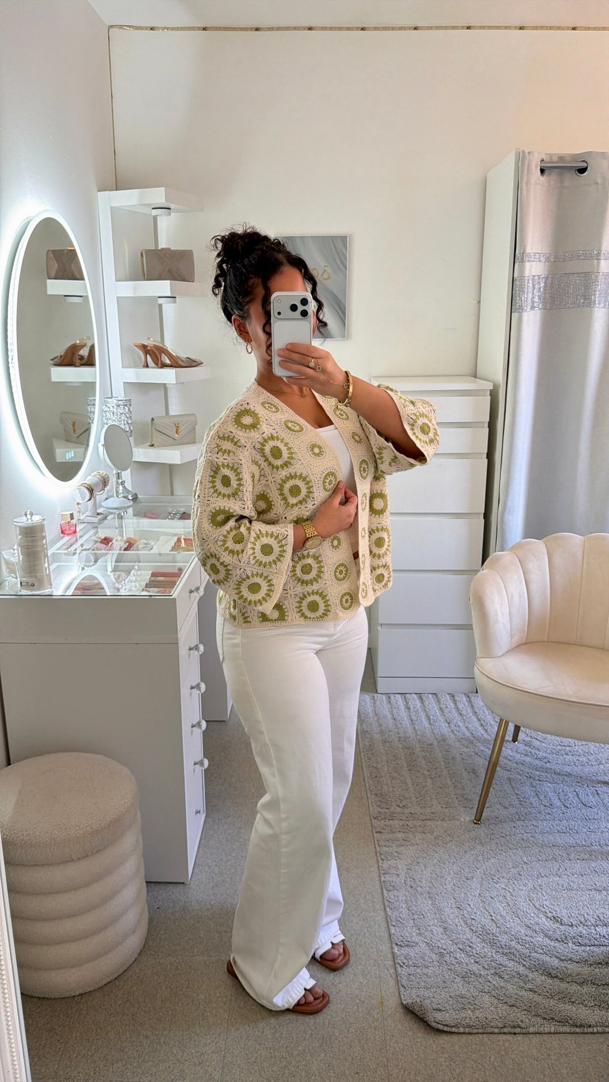 Cardigan Naya en vert