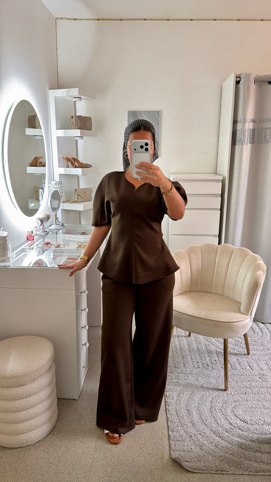 Ensemble Lyséa marron