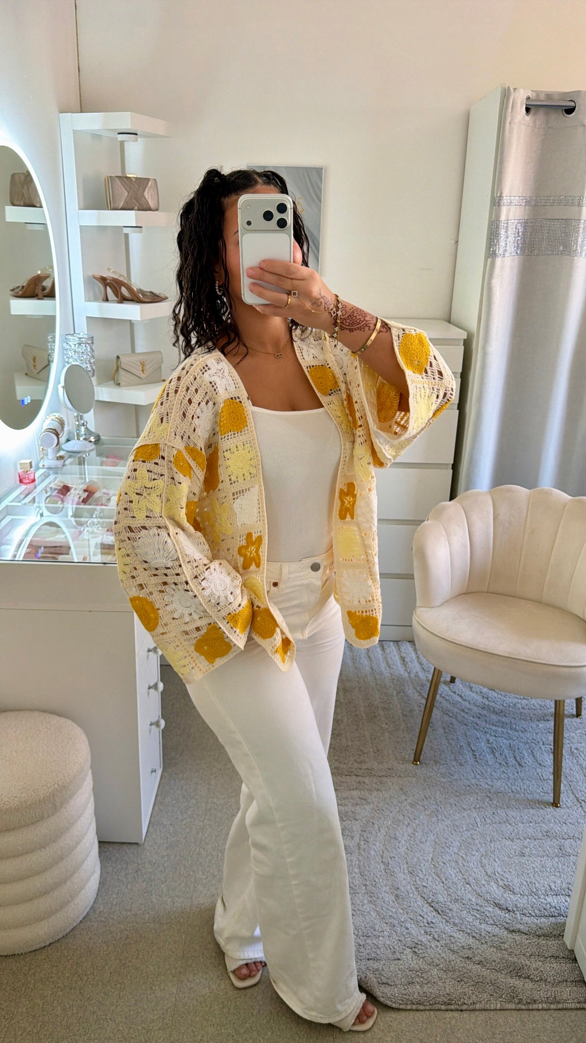 Cardigan Soumaya jaune