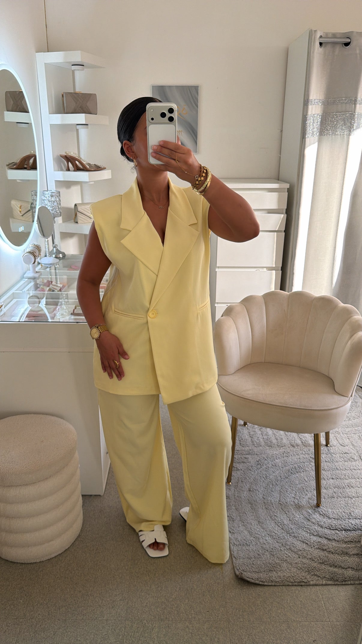 Ensemble Leonie jaune