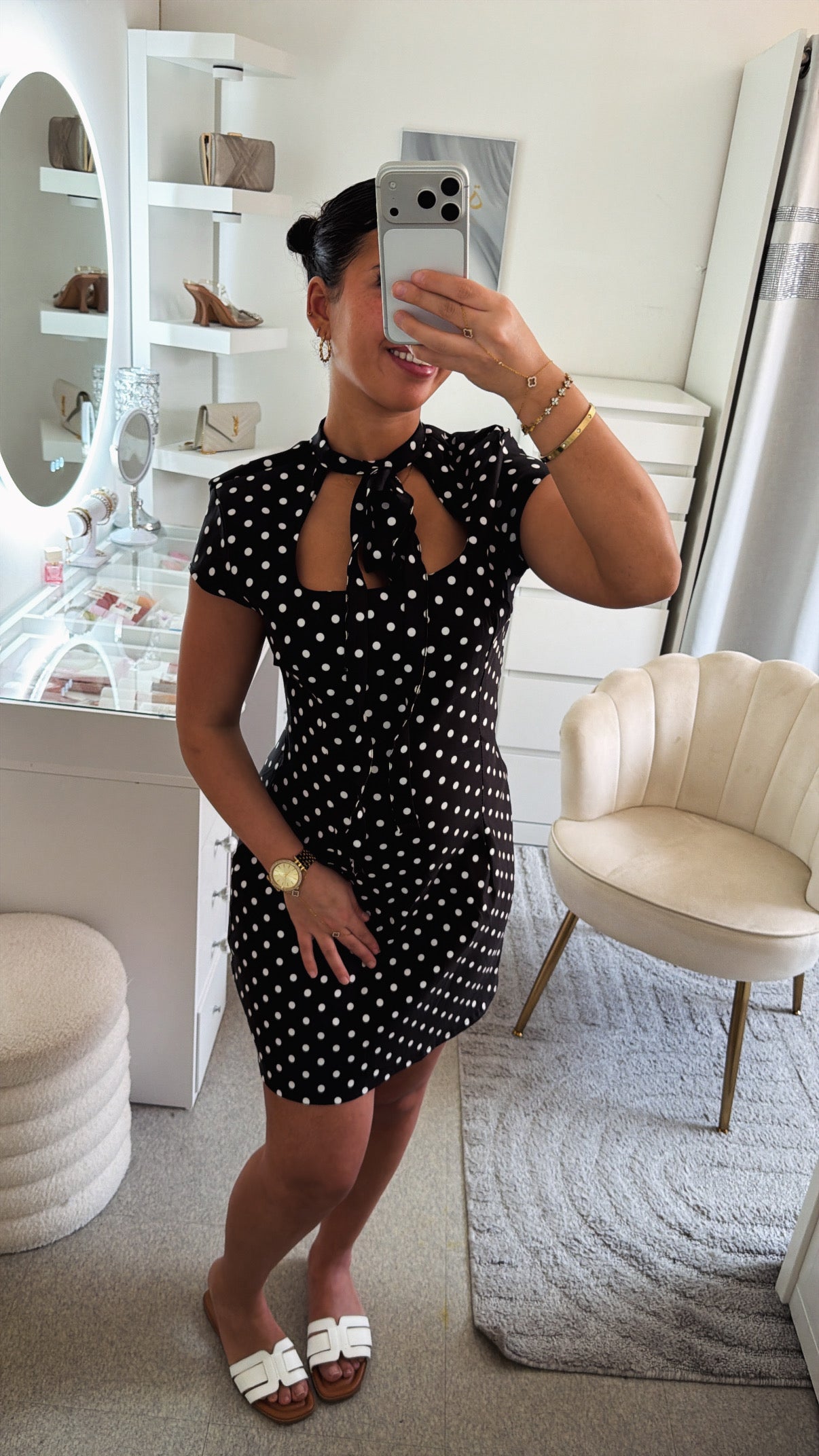Robe Wanda noir