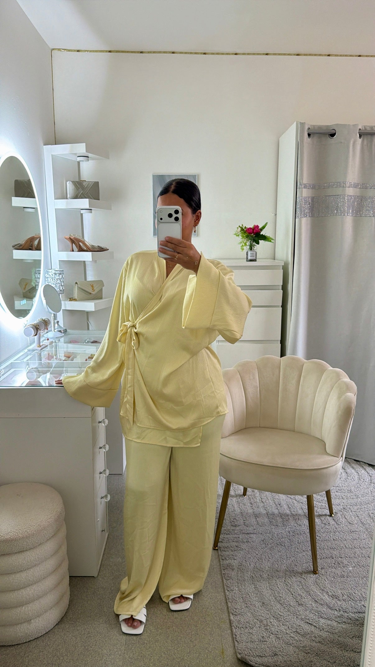 Ensemble Nabila en jaune