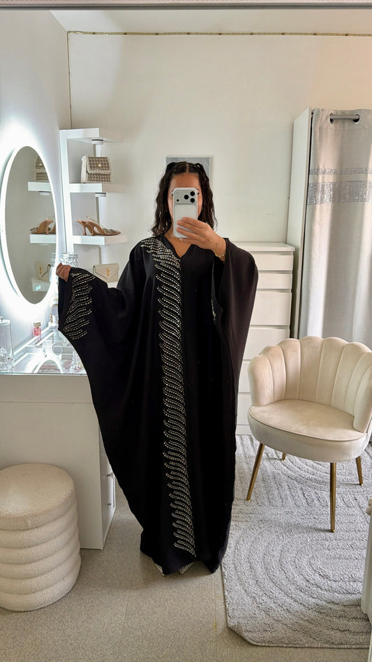 Abaya Sélyna noir