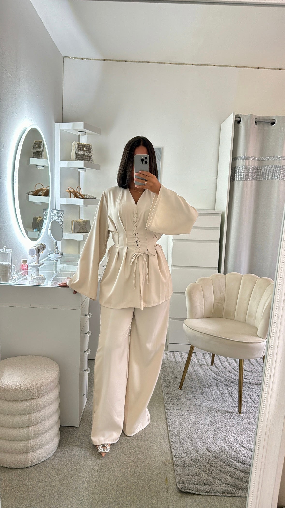 Ensemble Wafa beige