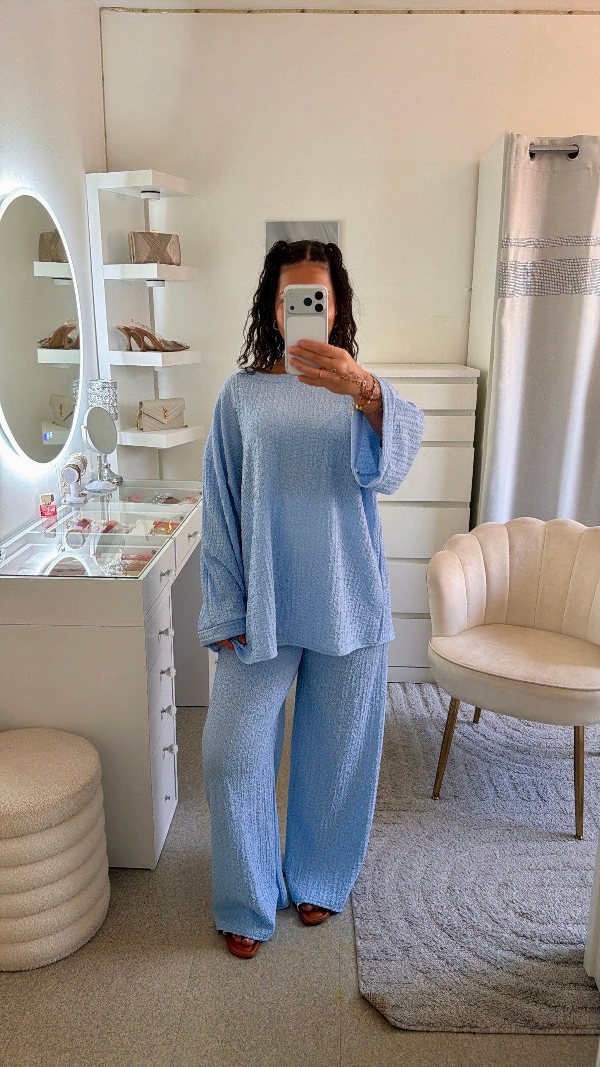 Ensemble Dalila bleu
