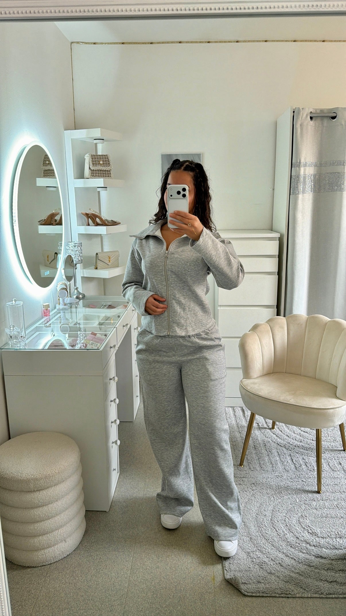 Ensemble Ileana gris