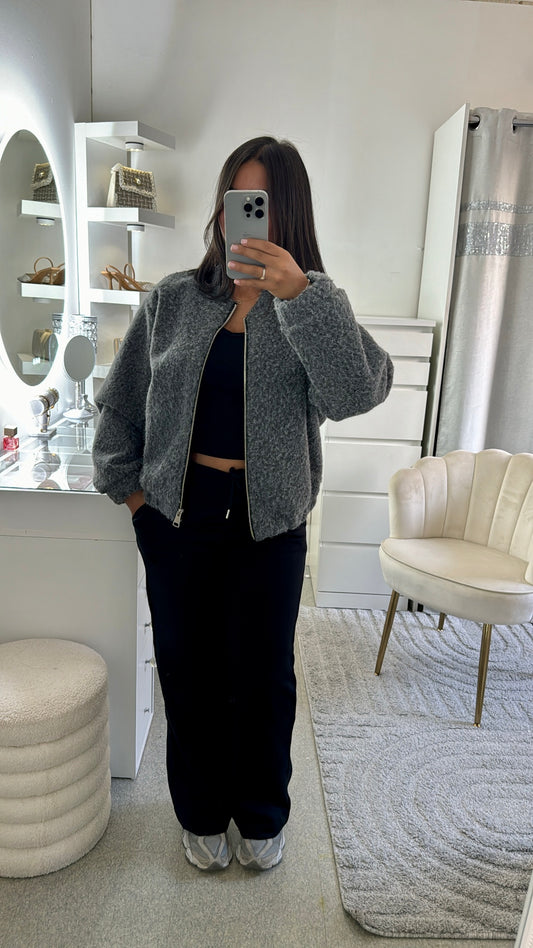 Veste Mouna gris