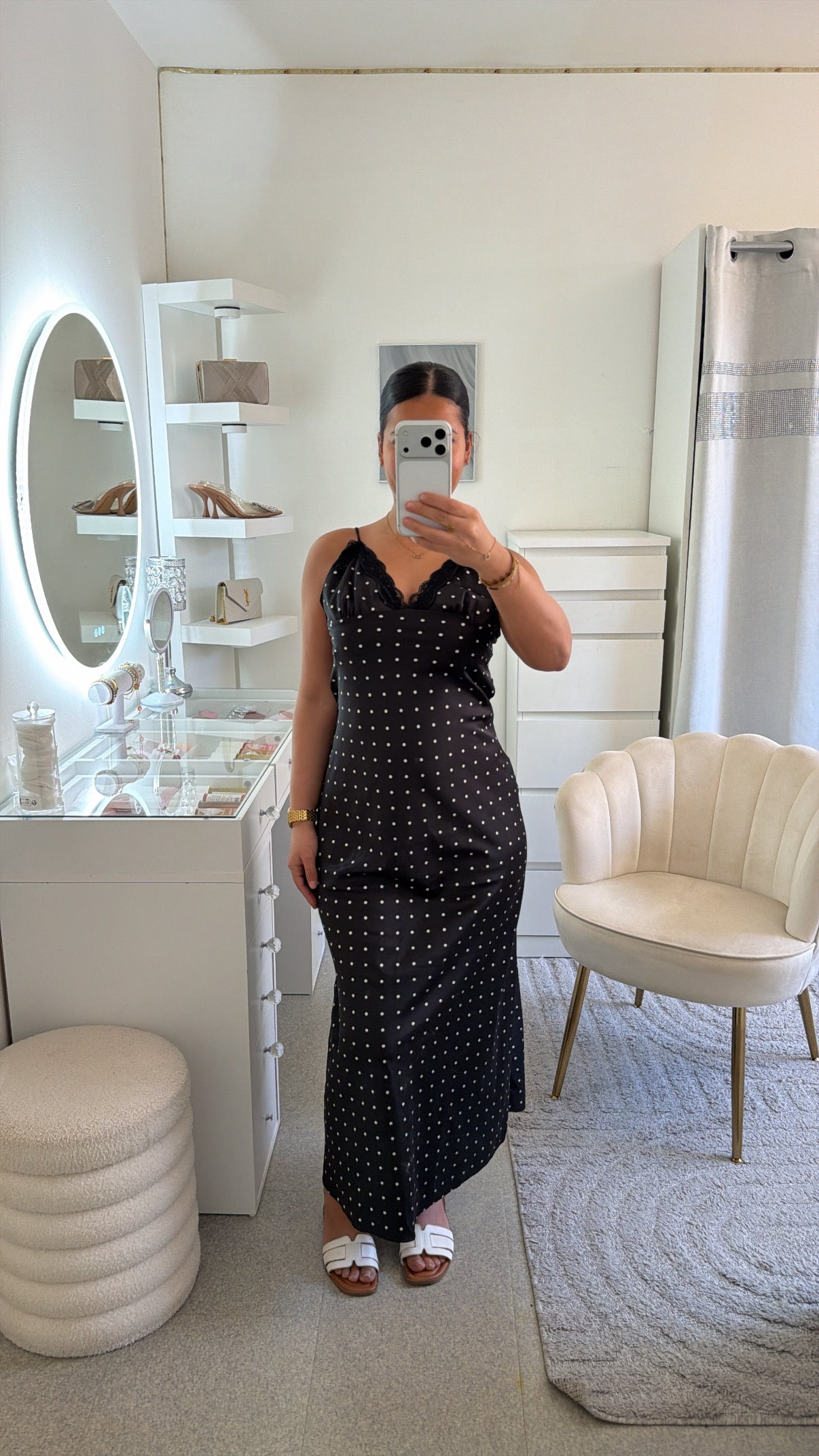 Robe Israa en noir