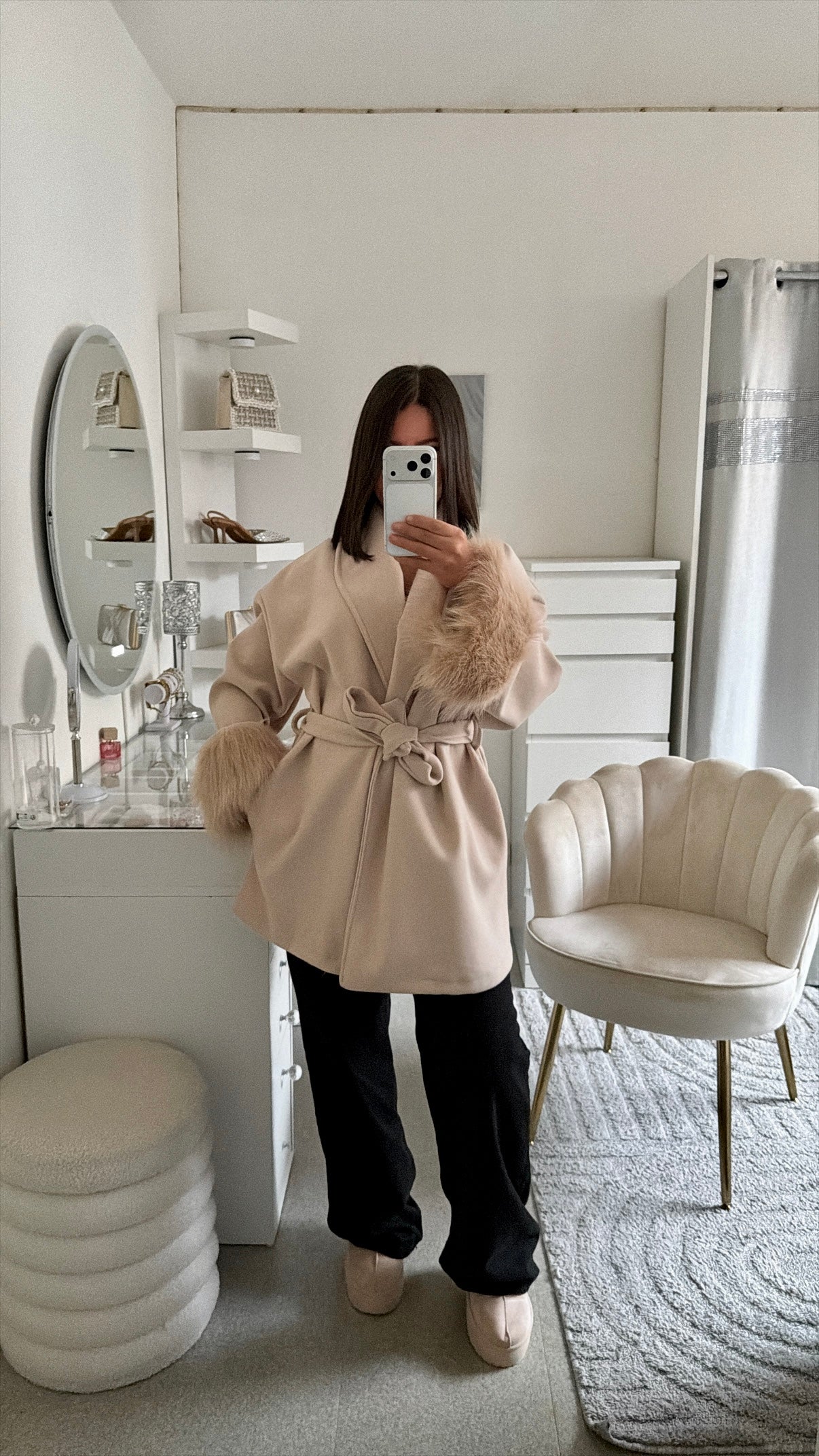 Manteau à fourrure Nessiya