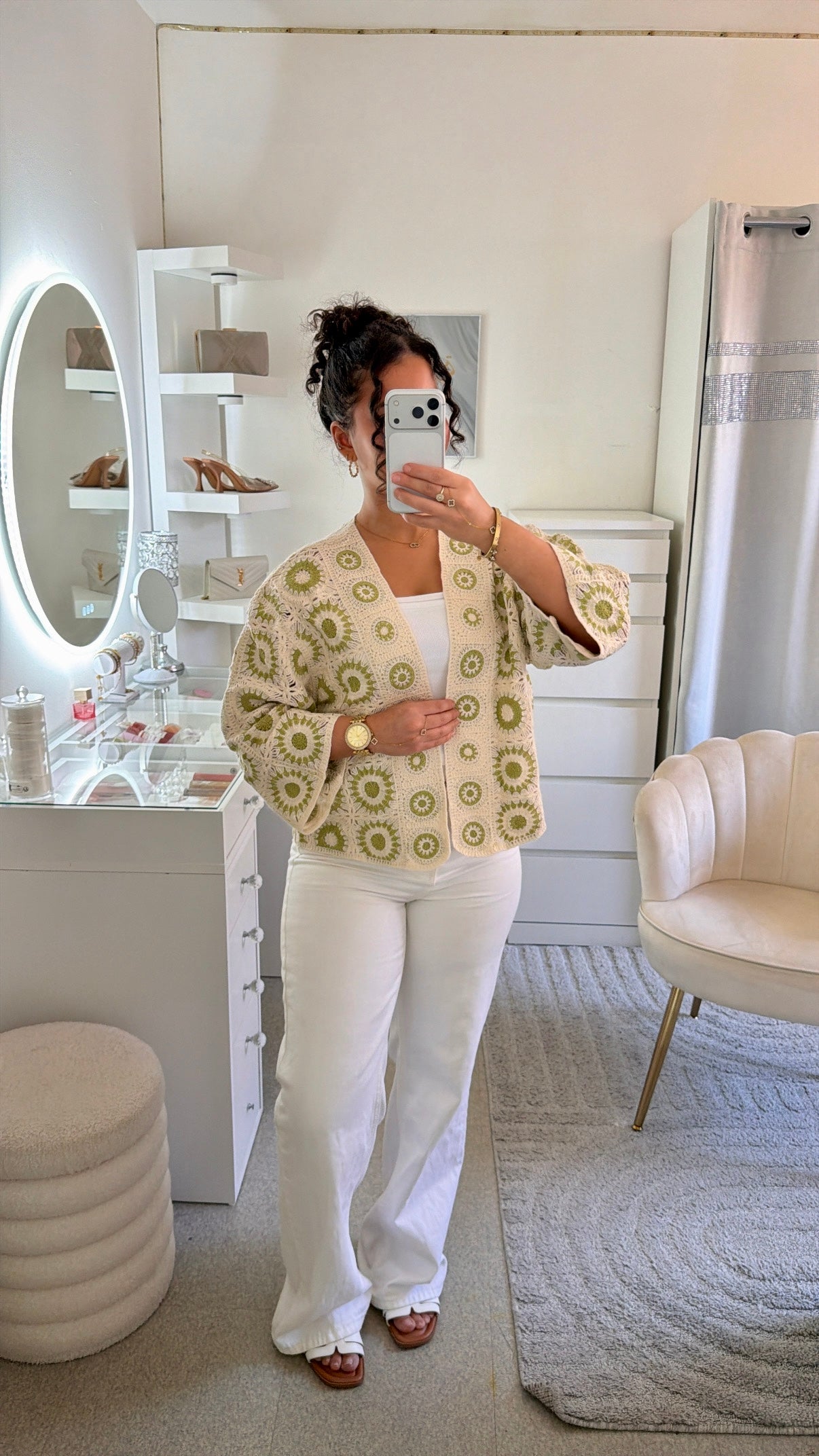 Cardigan Naya en vert