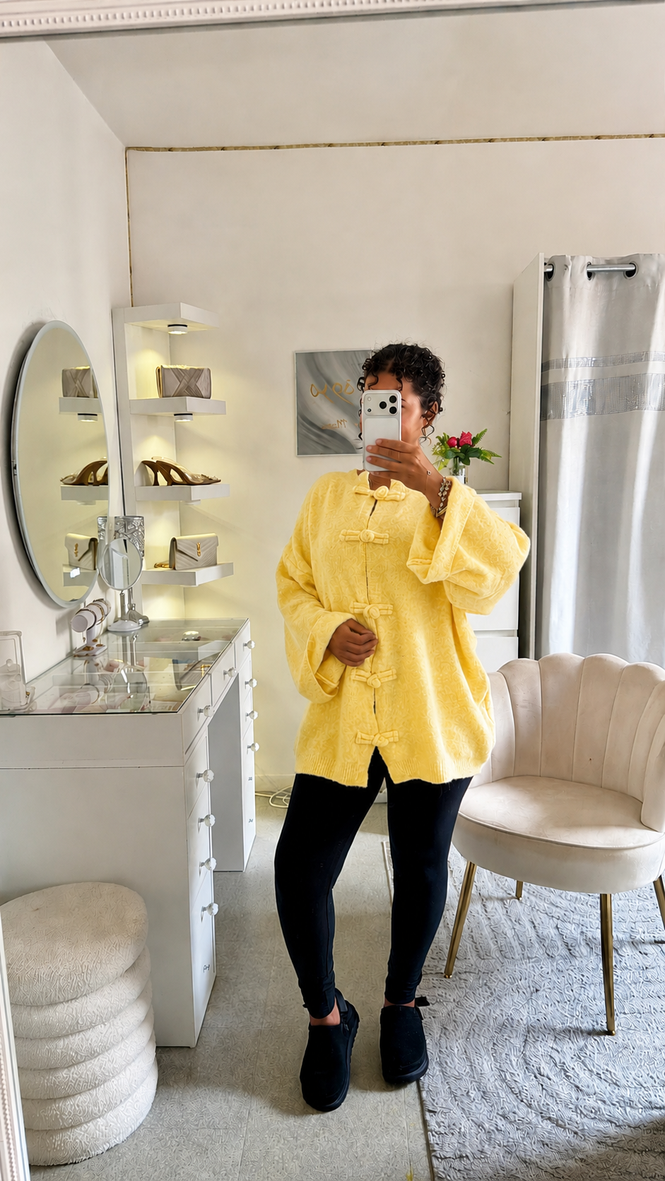 Gilet Nouraya en jaune