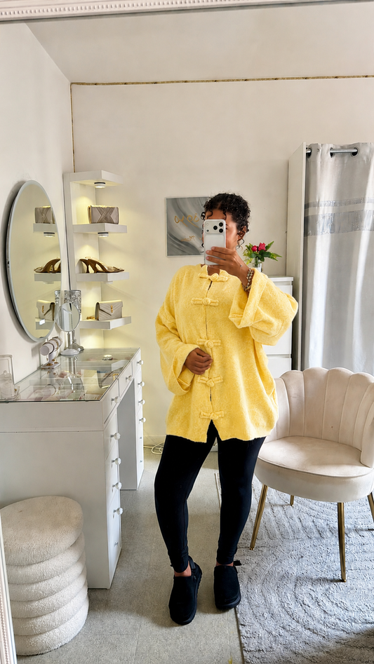 Gilet Nouraya en jaune
