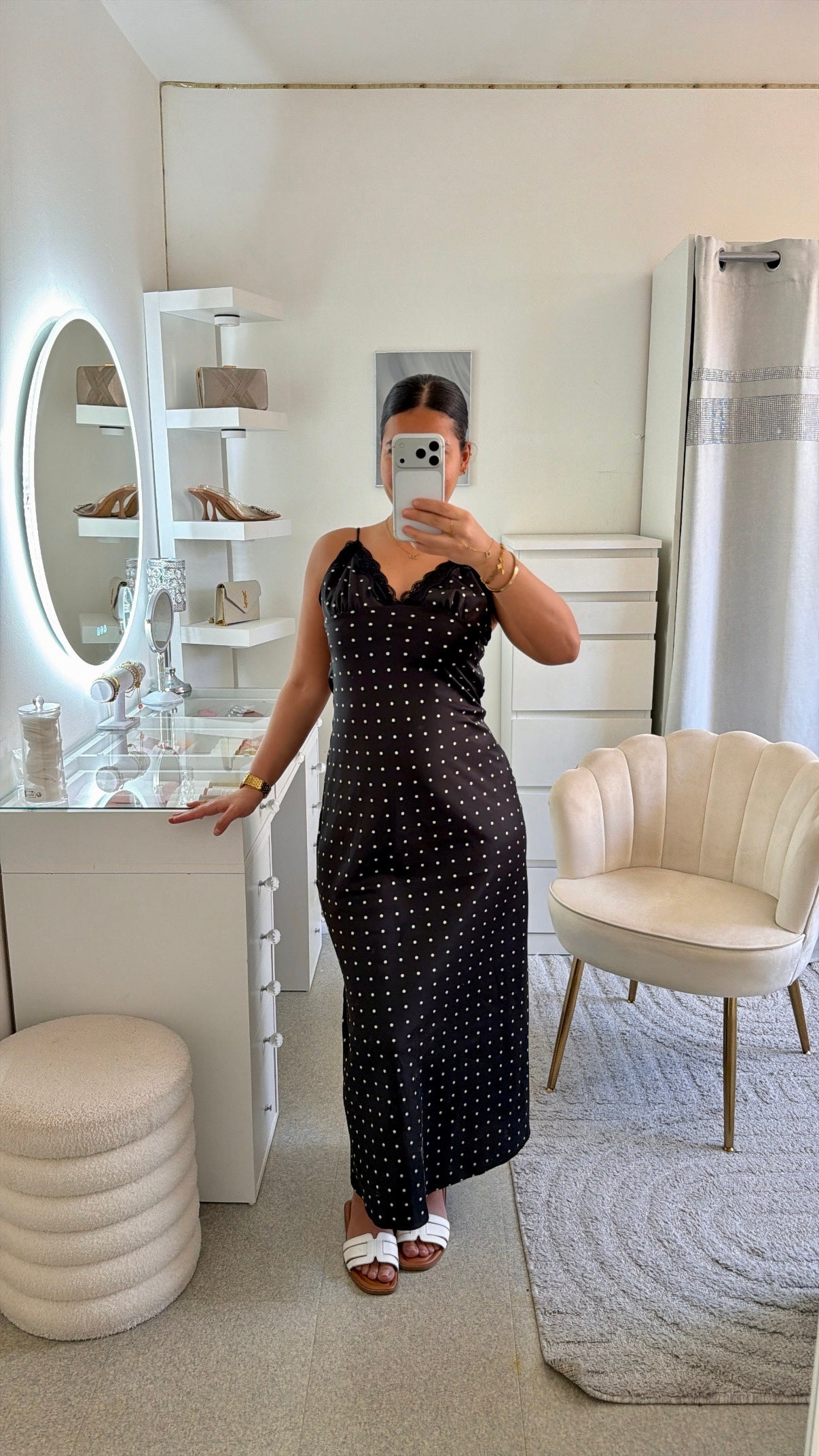 Robe Israa en noir