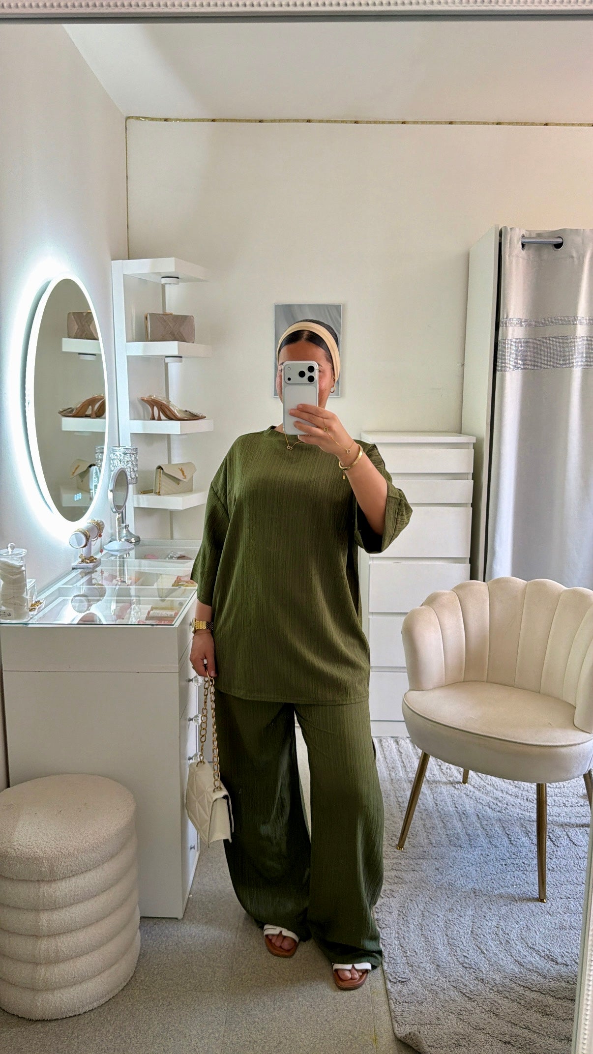 Ensemble t shirt Leïla vert