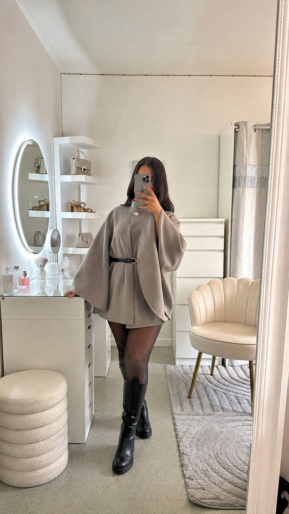 Veste Najet taupe