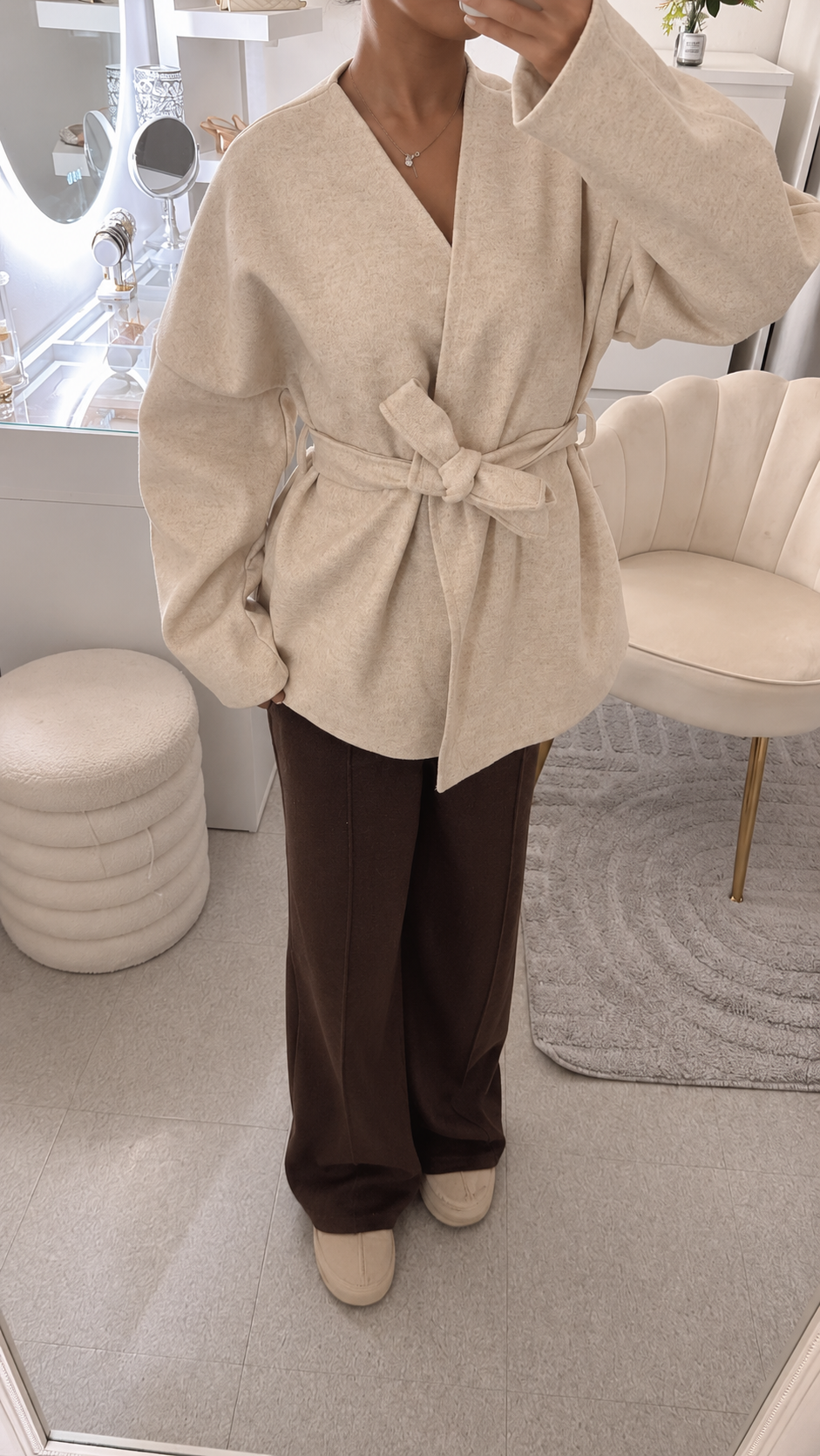 Veste Laura en beige