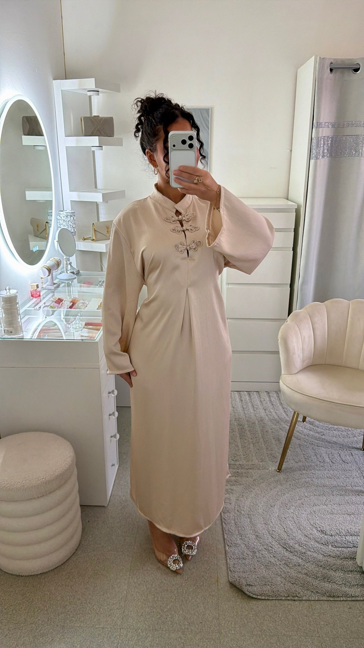 Robe Synène en beige