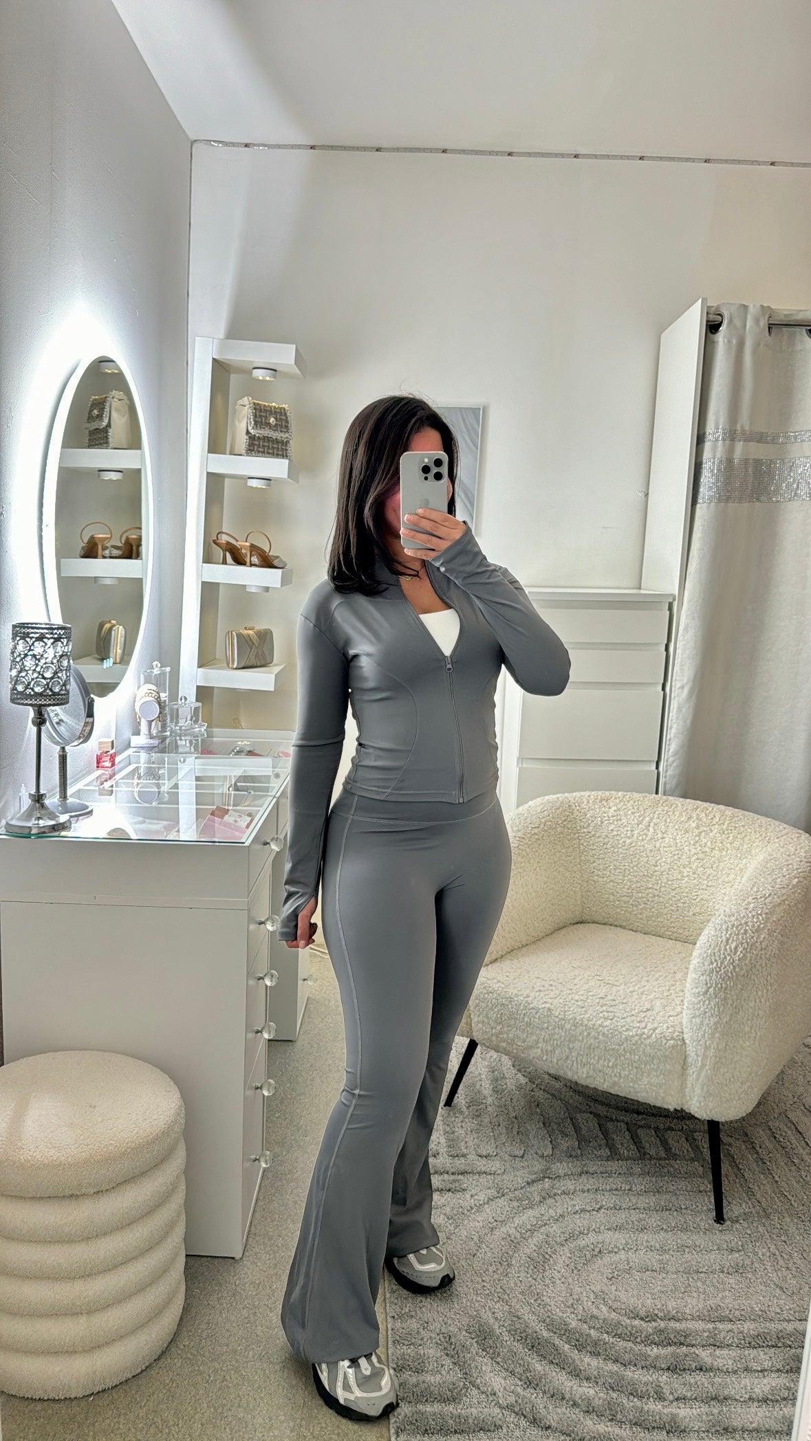 Ensemble legging gris