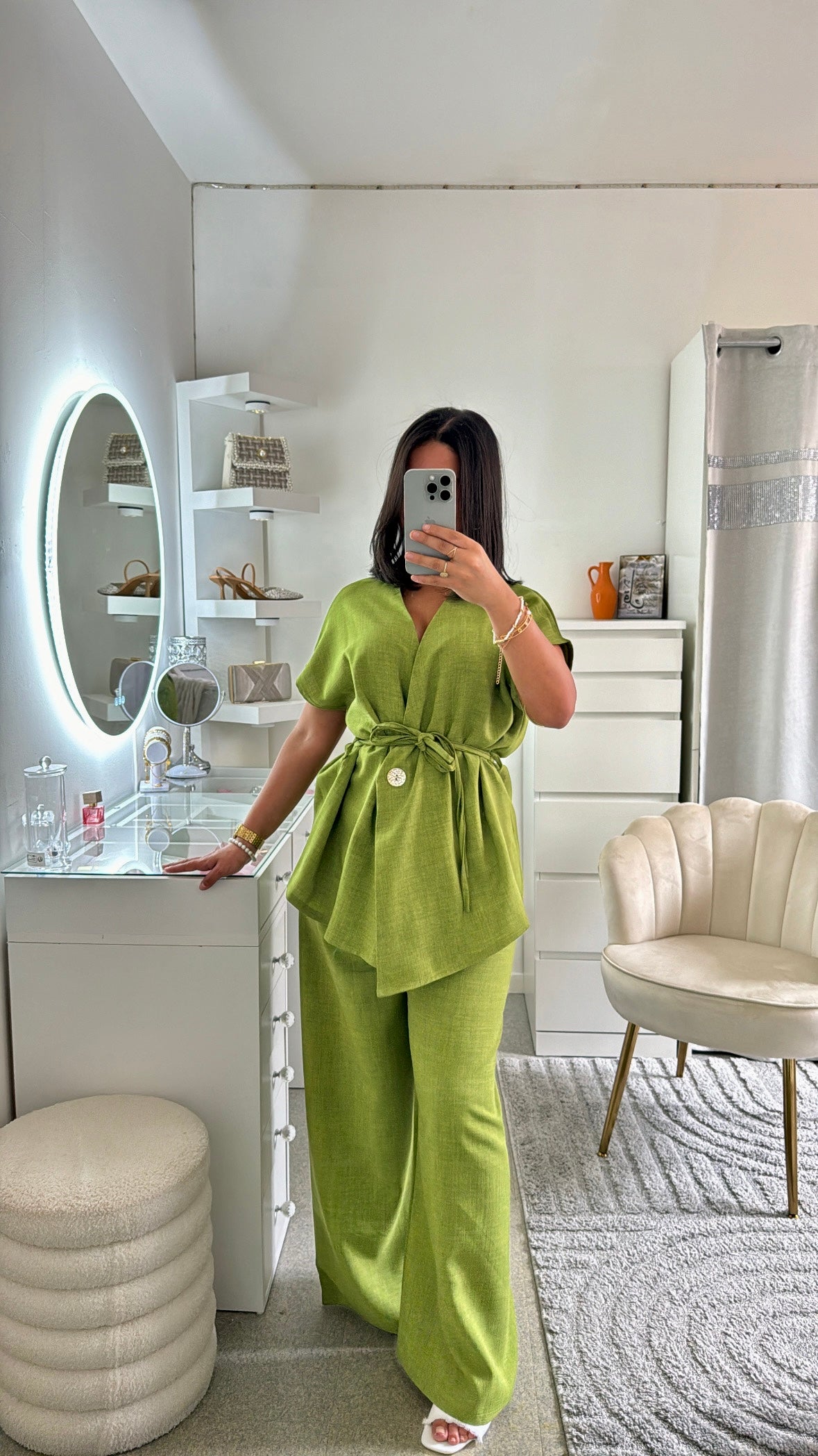 Ensemble jasmin vert