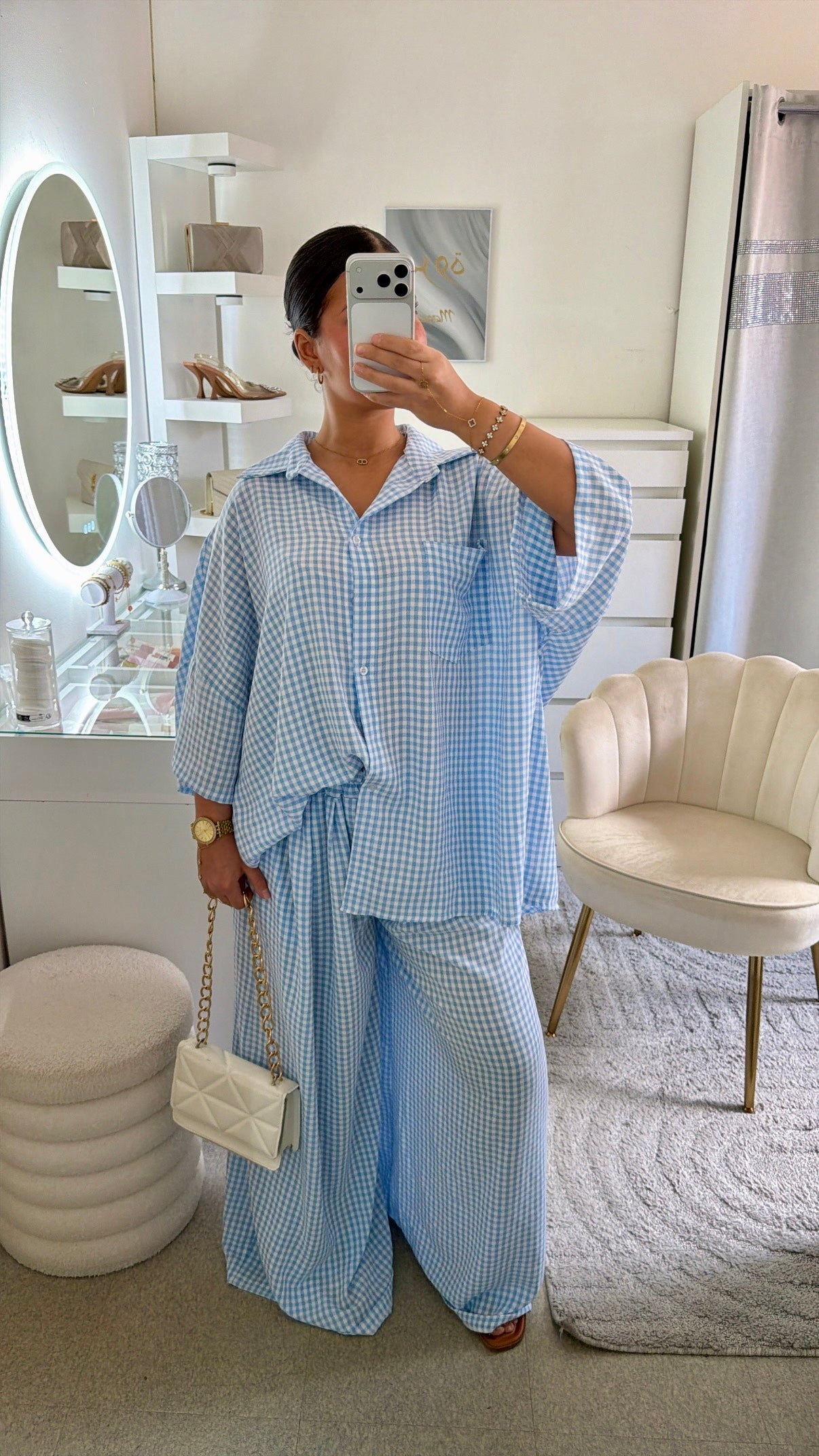 Ensemble Assyl bleu