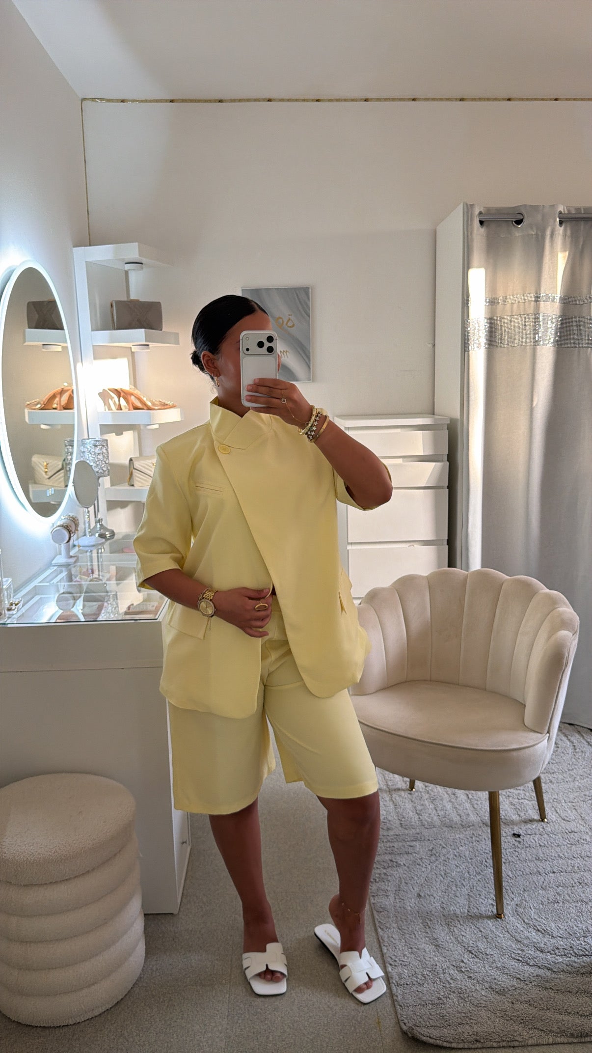 Ensemble Suzanne en jaune