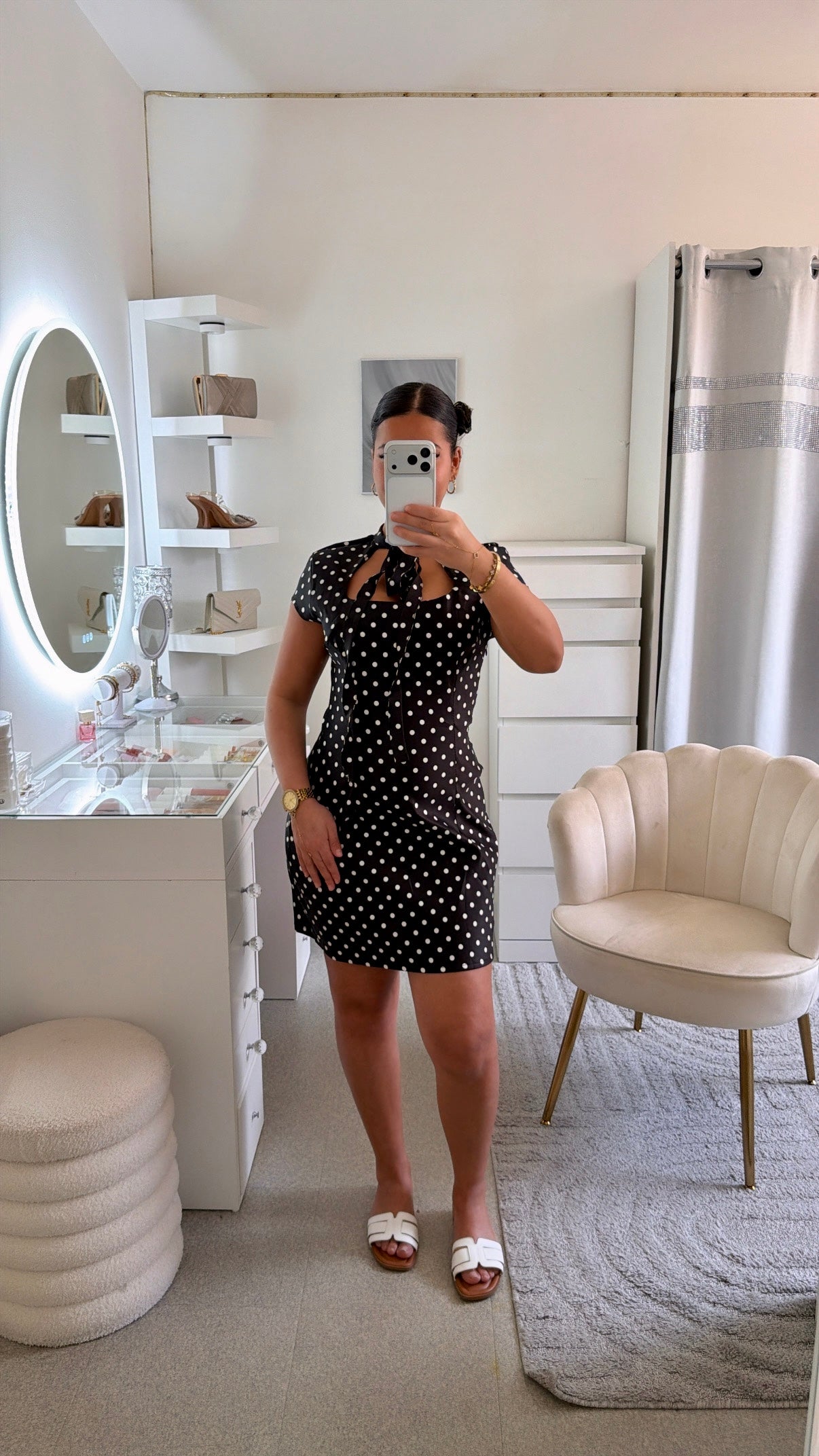 Robe Wanda noir