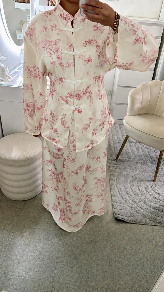 Ensemble Liasa en rose