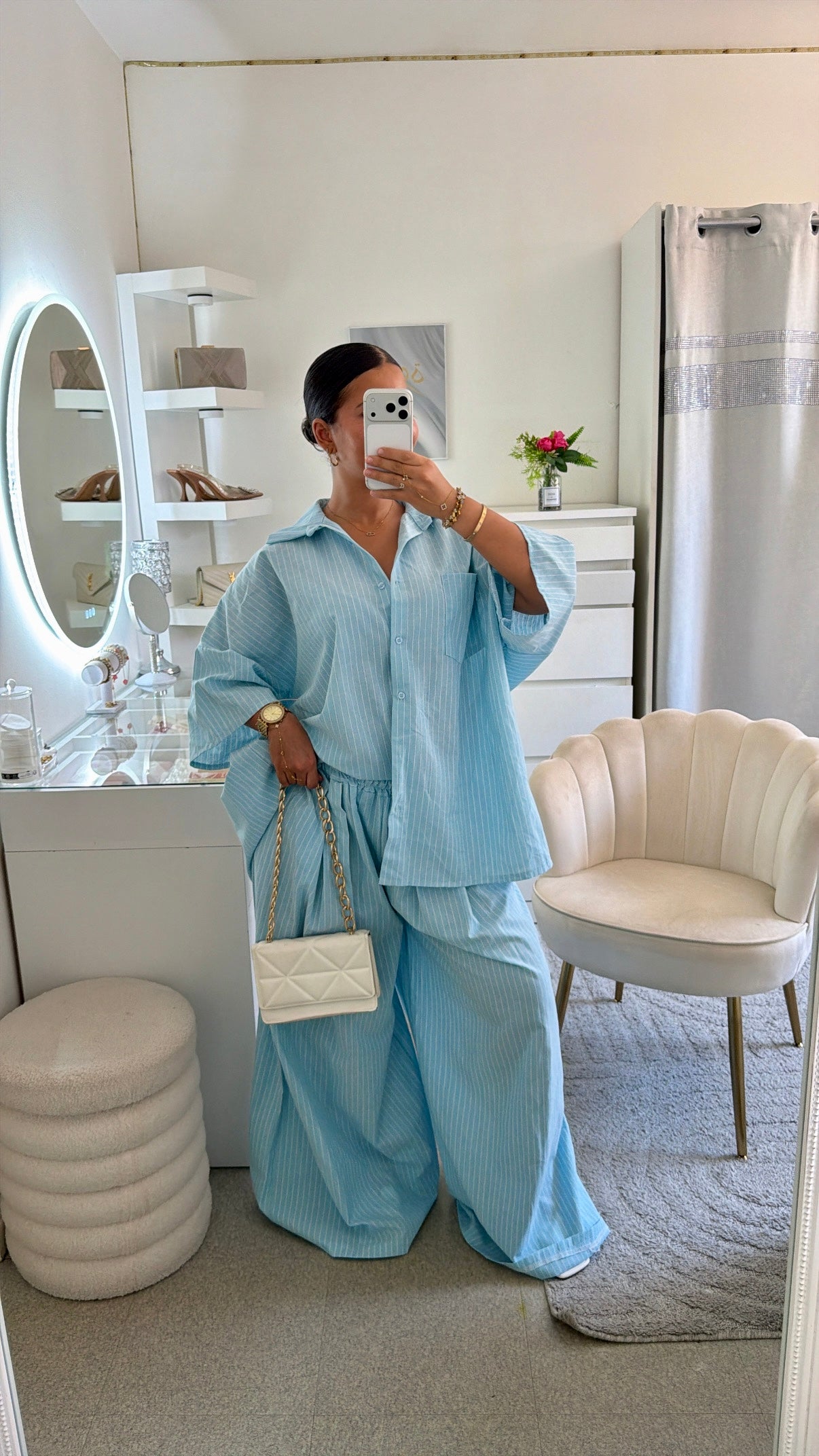 Ensemble Georgina en bleu