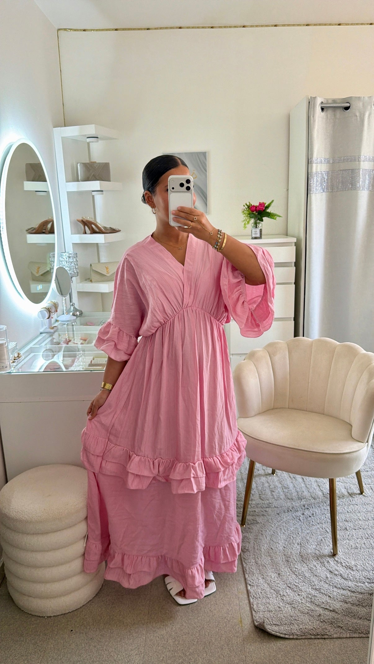 Robe Maissa en rose
