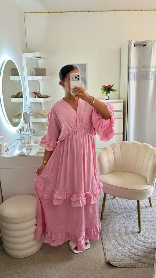 Robe Maissa en rose
