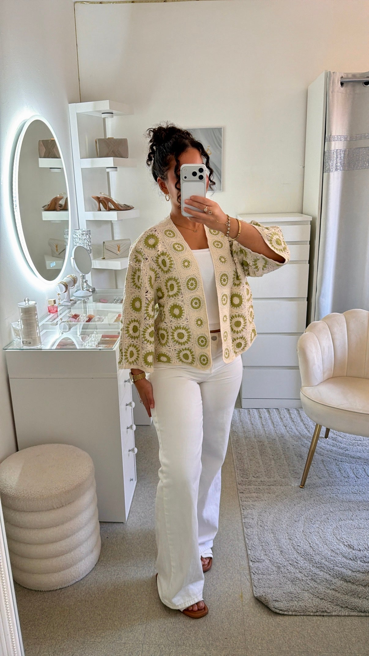 Cardigan Naya en vert