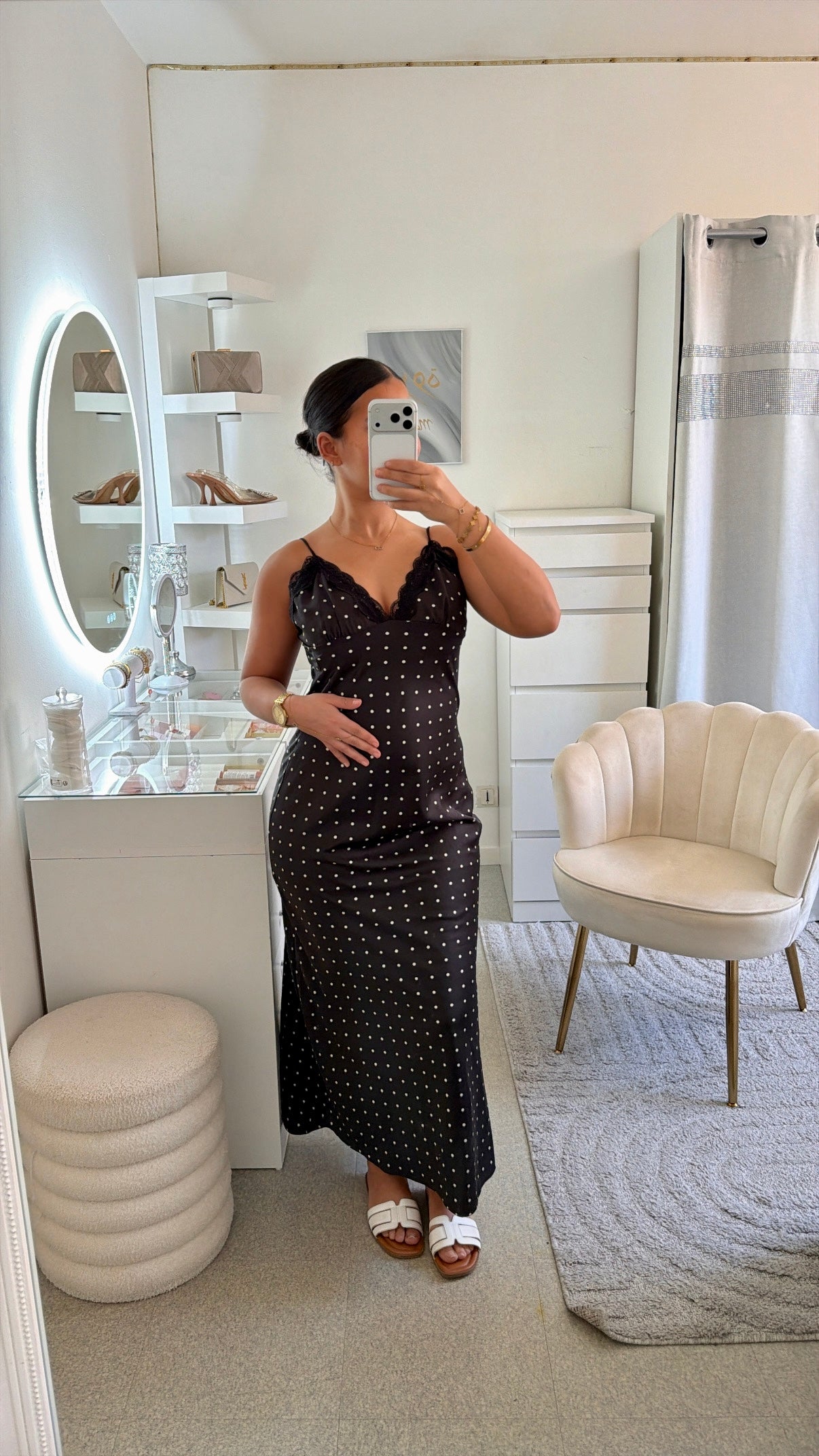 Robe Israa en noir