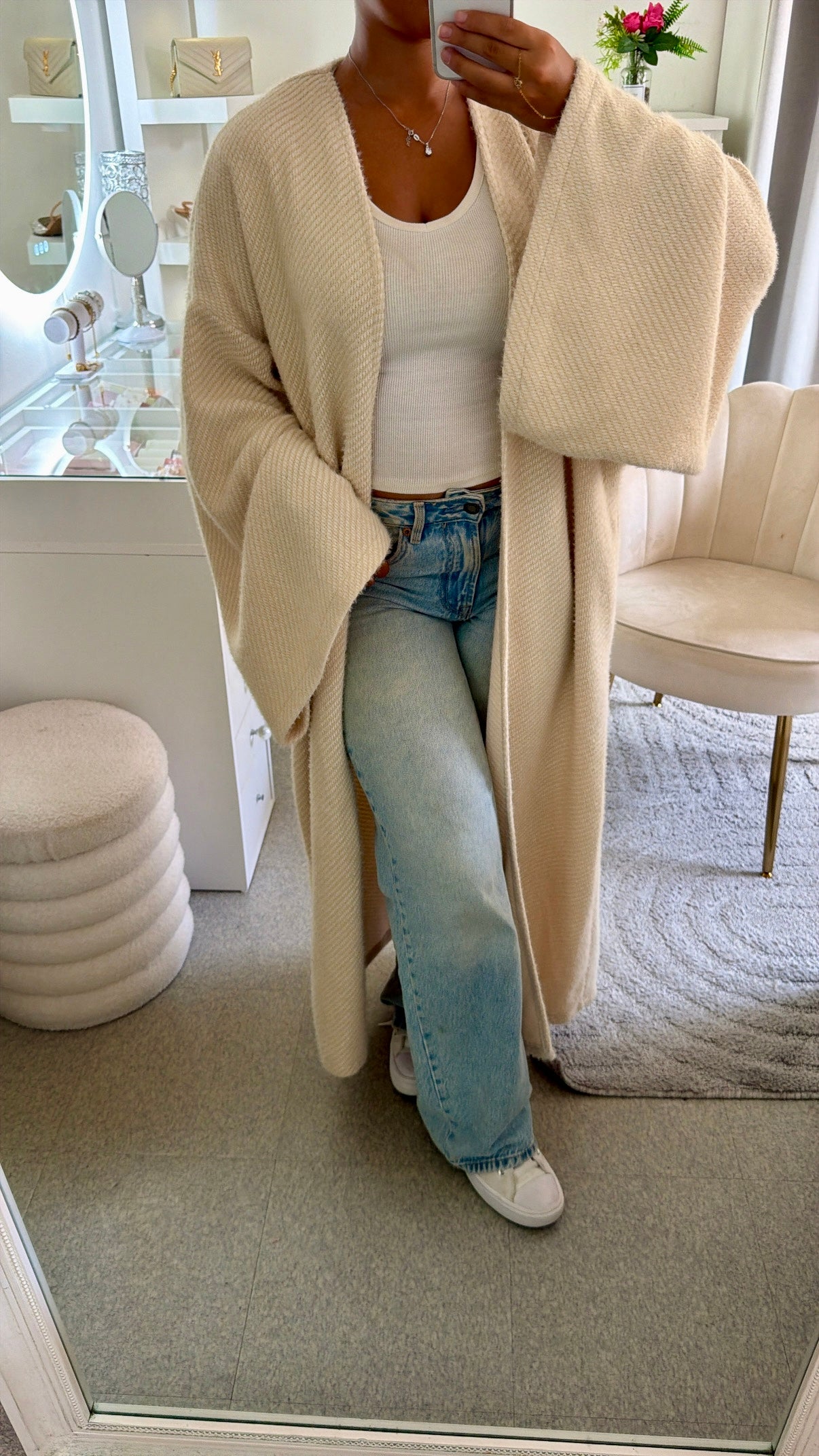 Gilet Lycia en beige