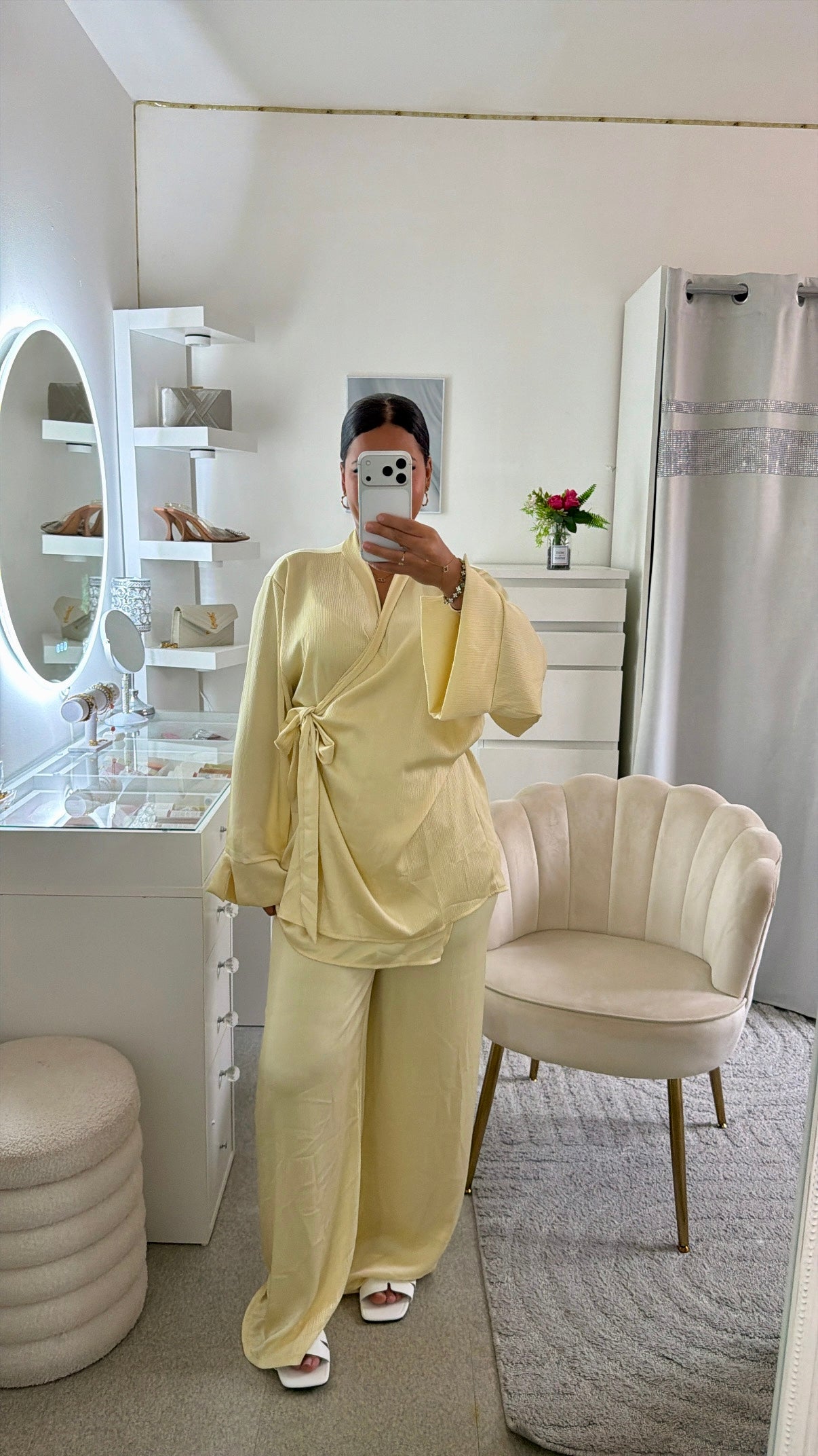 Ensemble Nabila en jaune