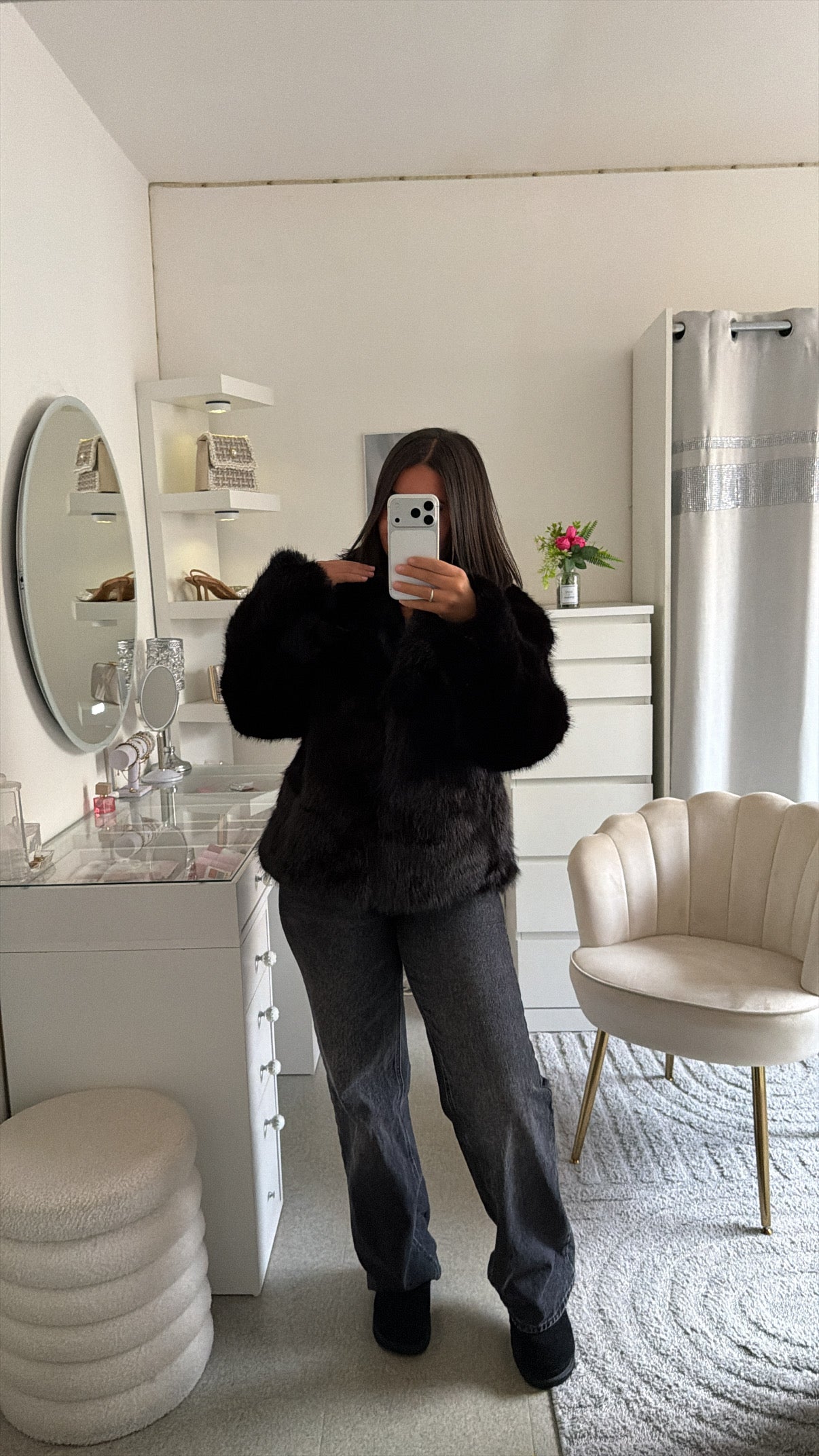 Fourrure marine noir