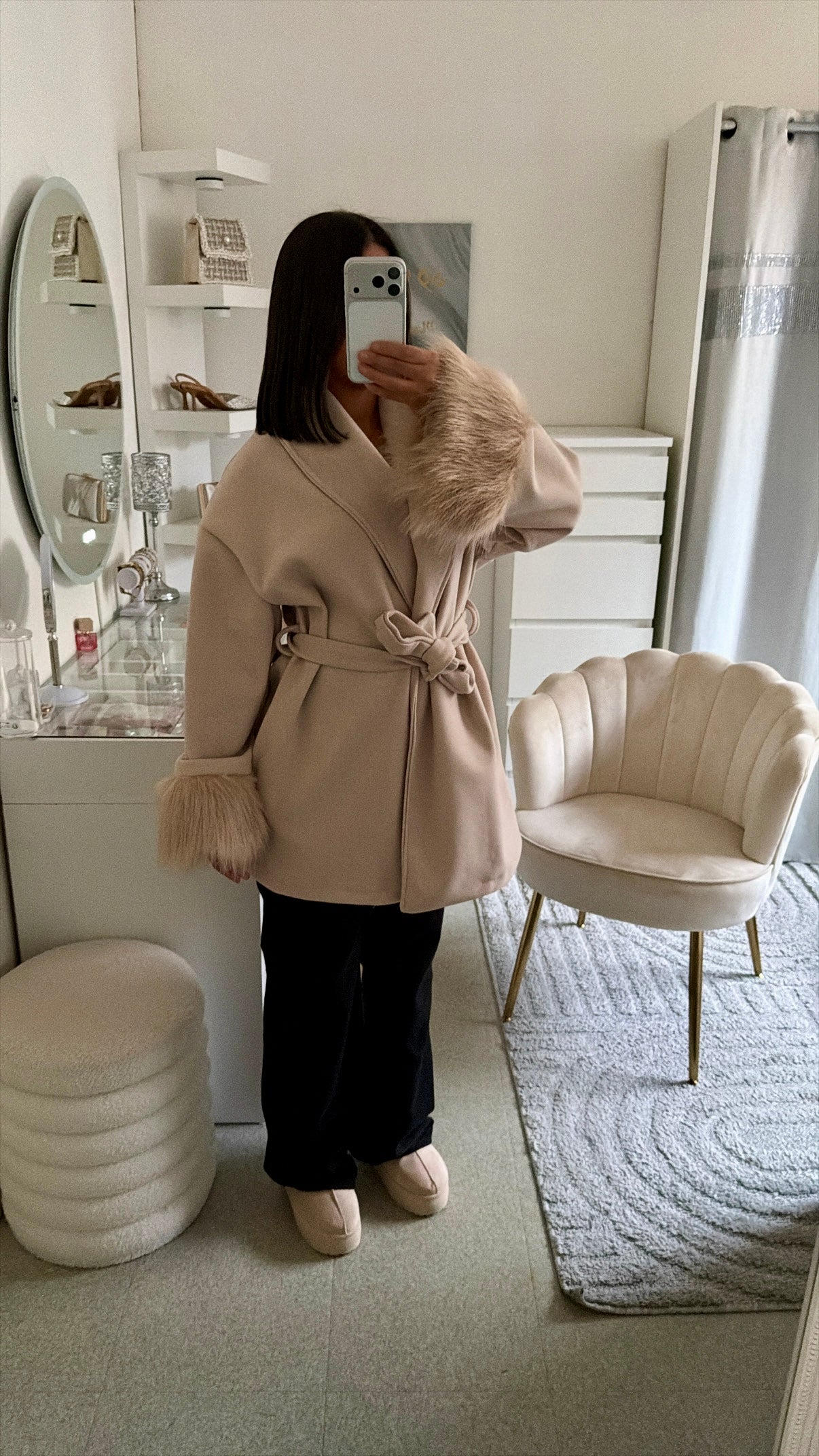 Manteau à fourrure Nessiya