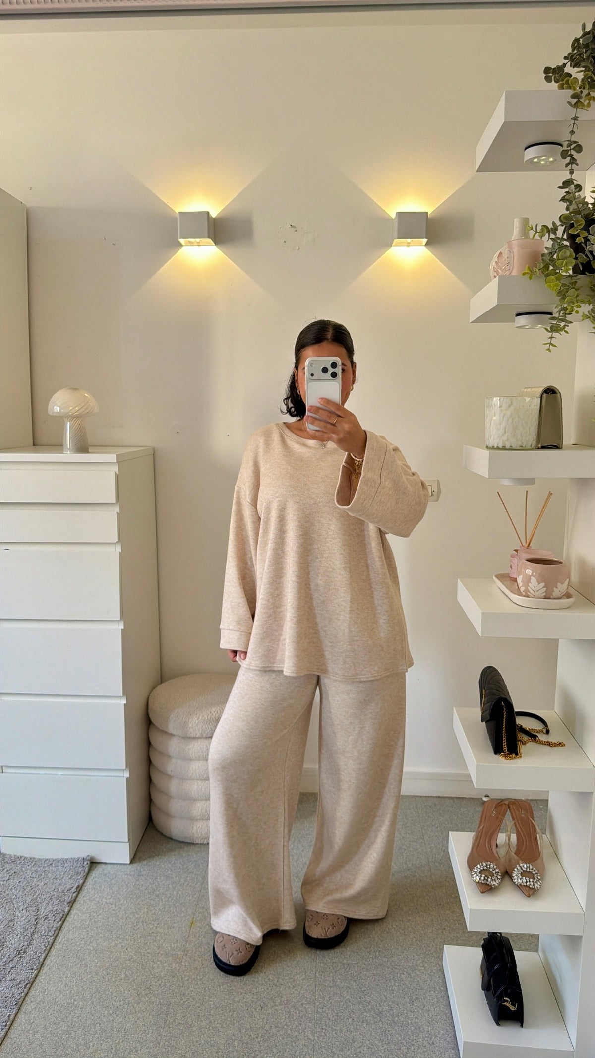 Ensemble Camille beige