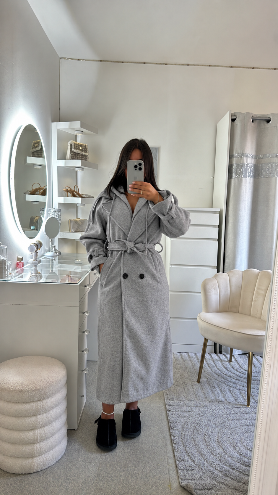 Manteau nary gris