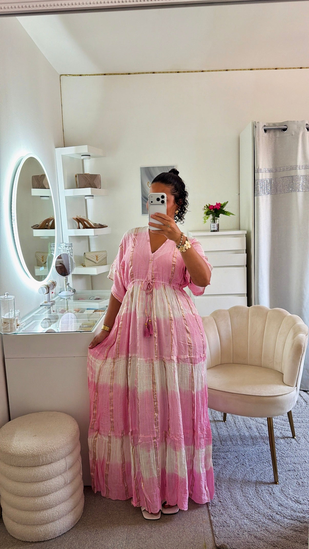 Robe Shanna en rose