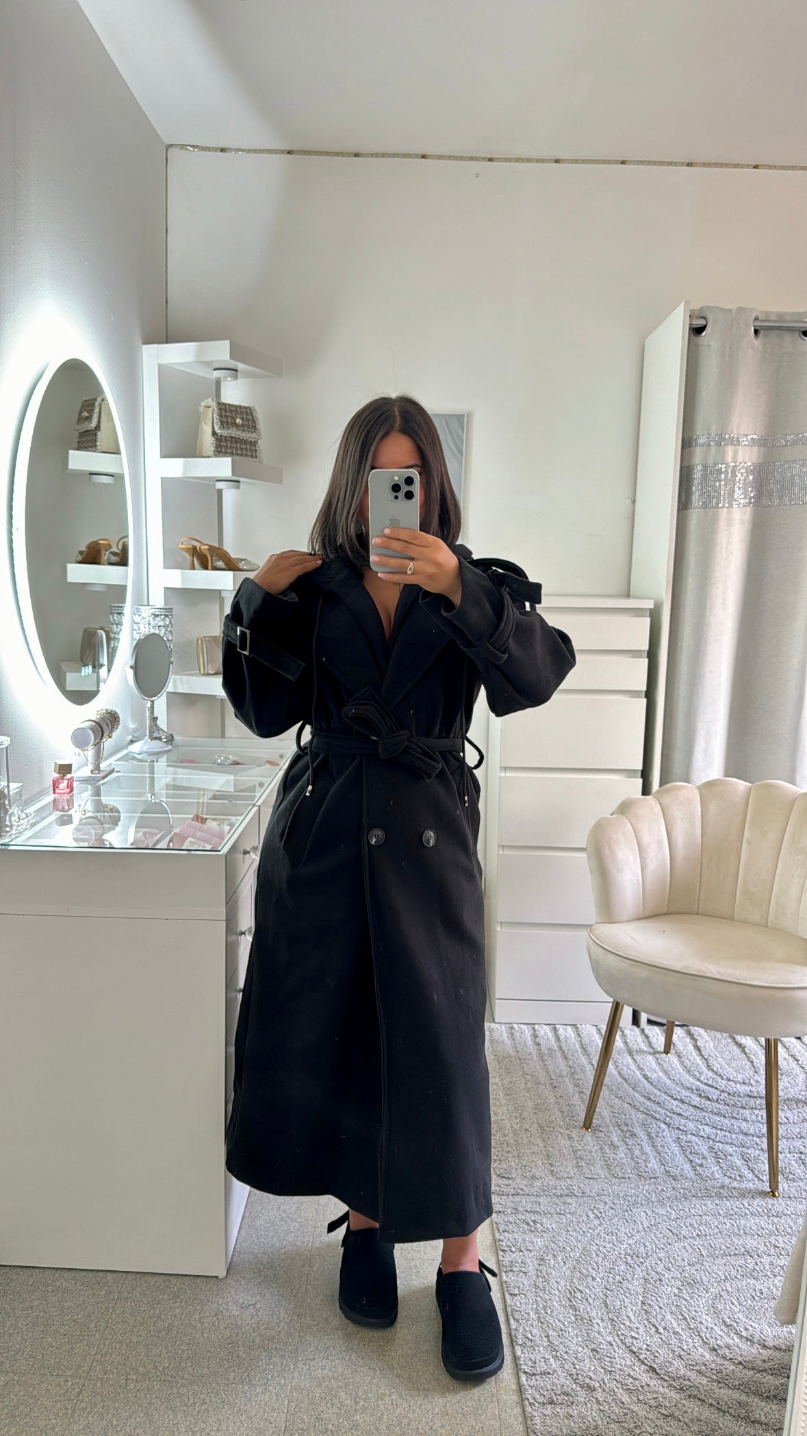 Manteau Nary noir