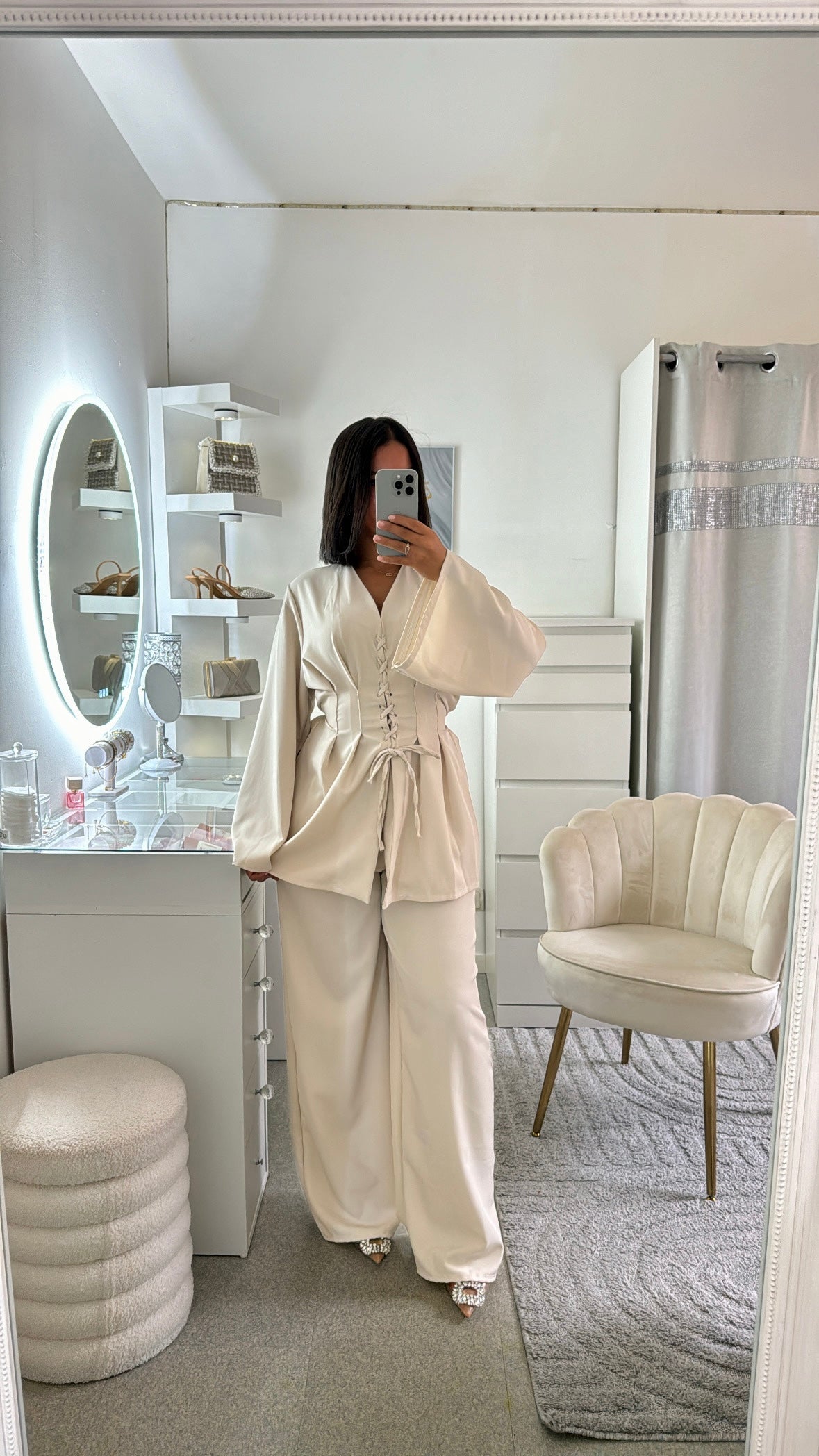 Ensemble Wafa beige