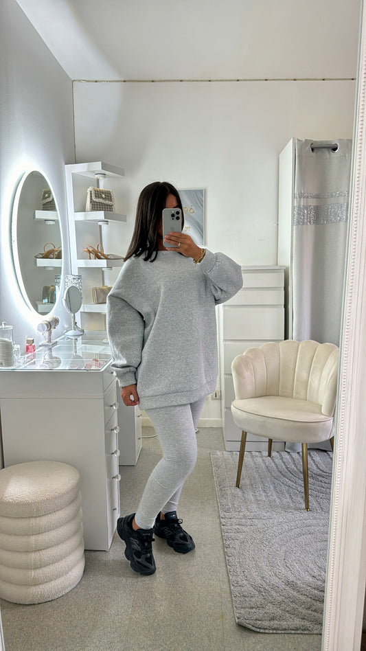 Ensemble legging Azra gris