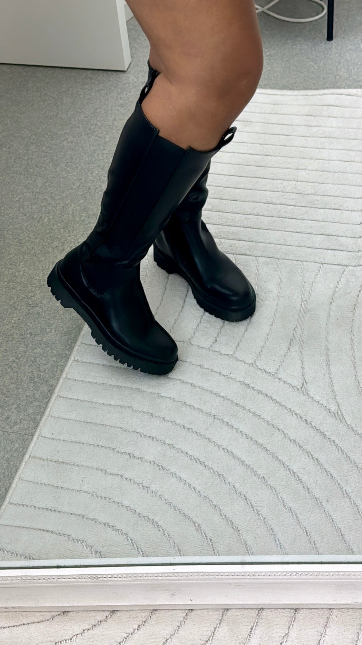 Bottes longues noir