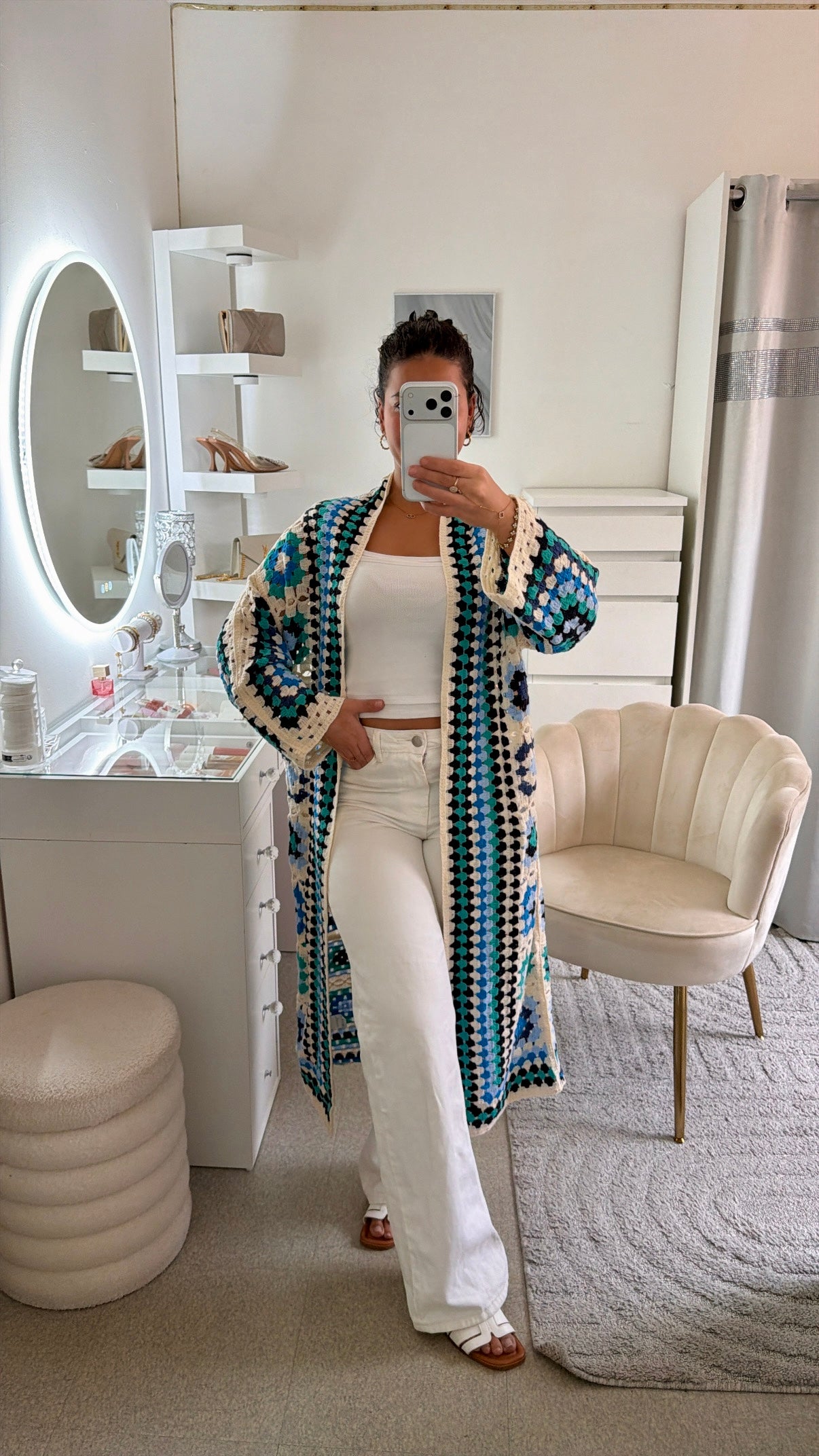 Cardigan Anya version plus longue