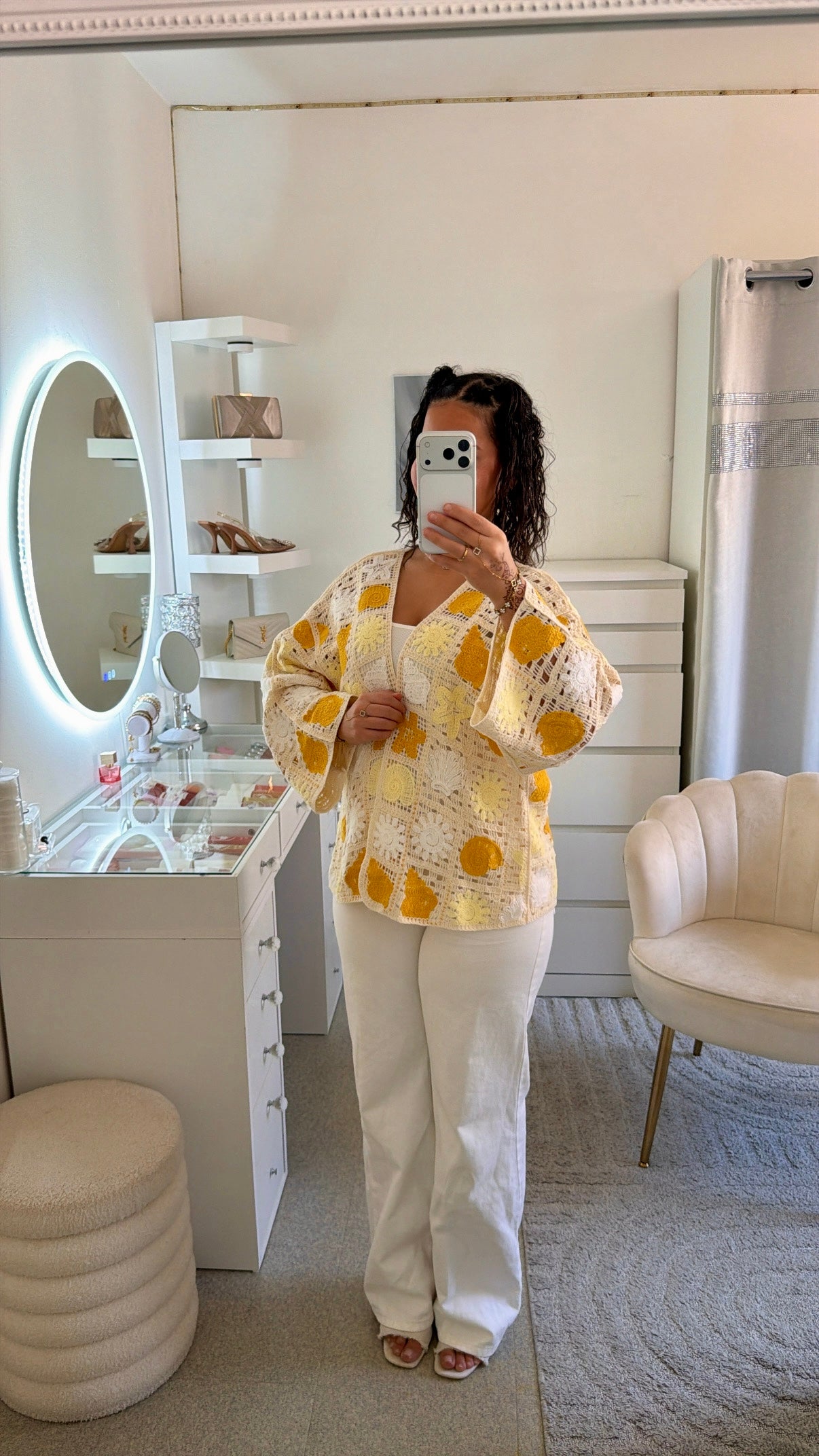 Cardigan Soumaya jaune