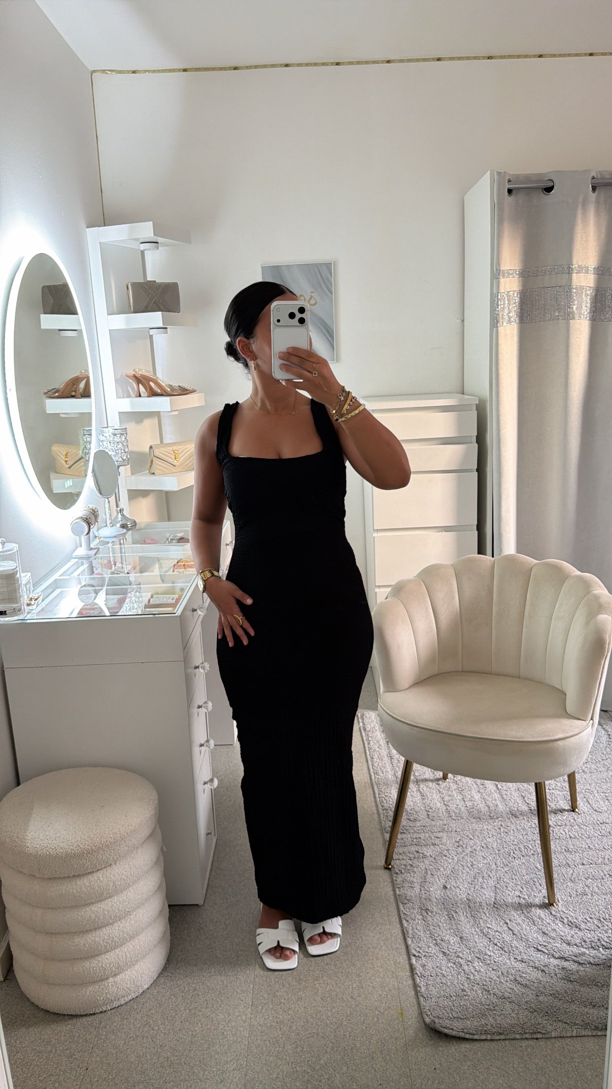 Robe Narjess noir