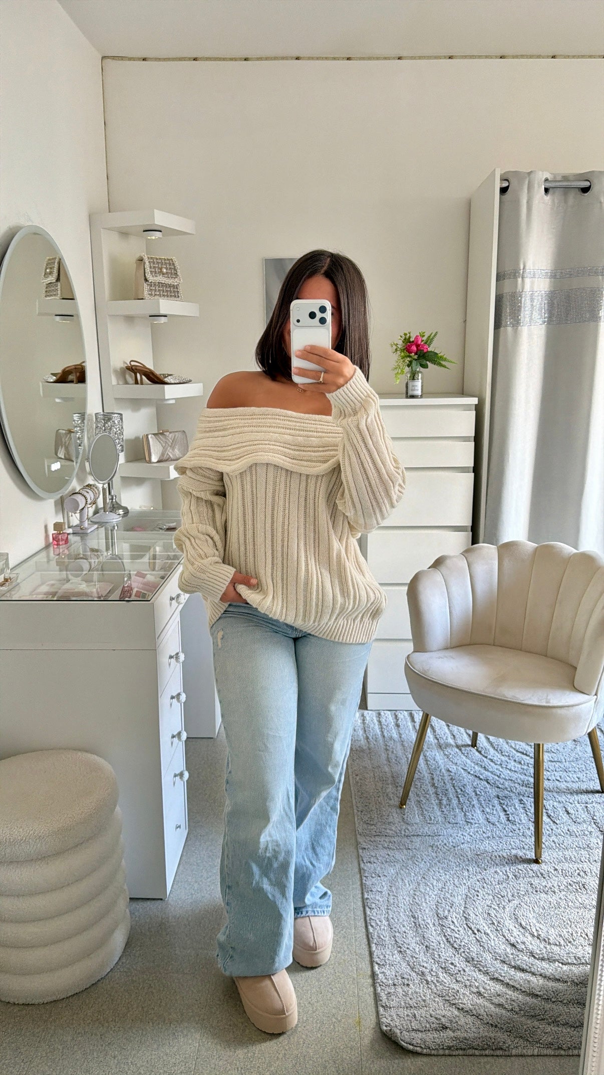 Pull baya beige