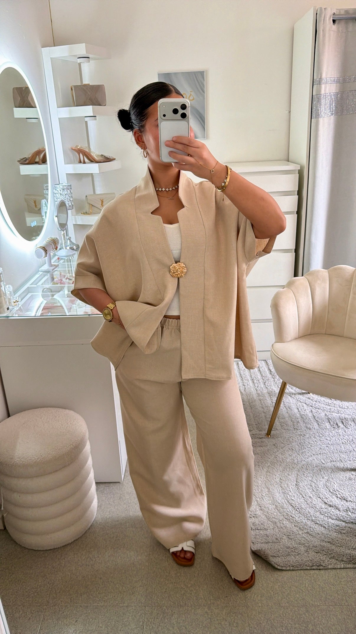 Ensemble Janna beige